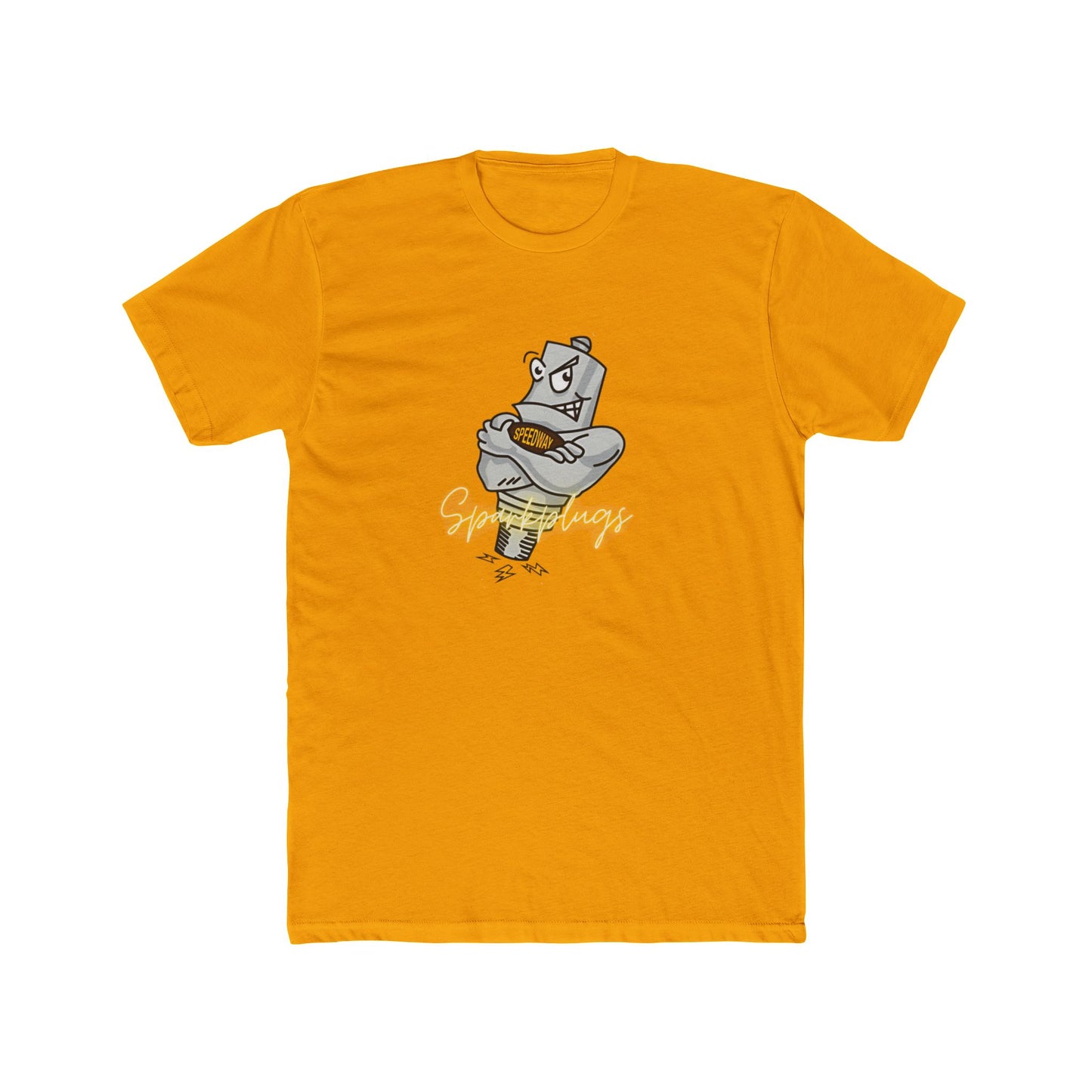 Adult Cotton T-shirt - Speedway Sparky Sparkplugs, Class of 33