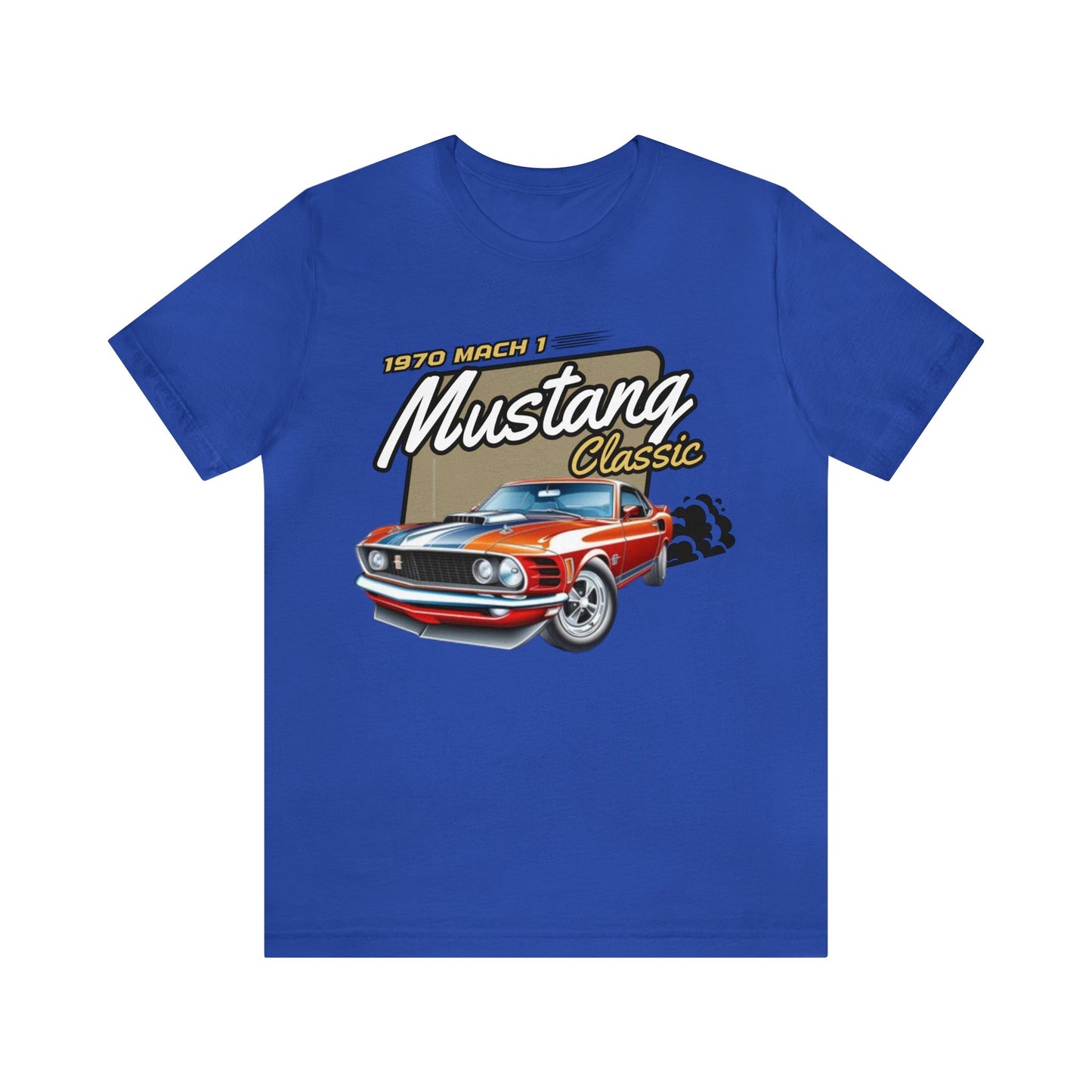 1970 Mach 1 Mustang Jersey Short Sleeve Tee