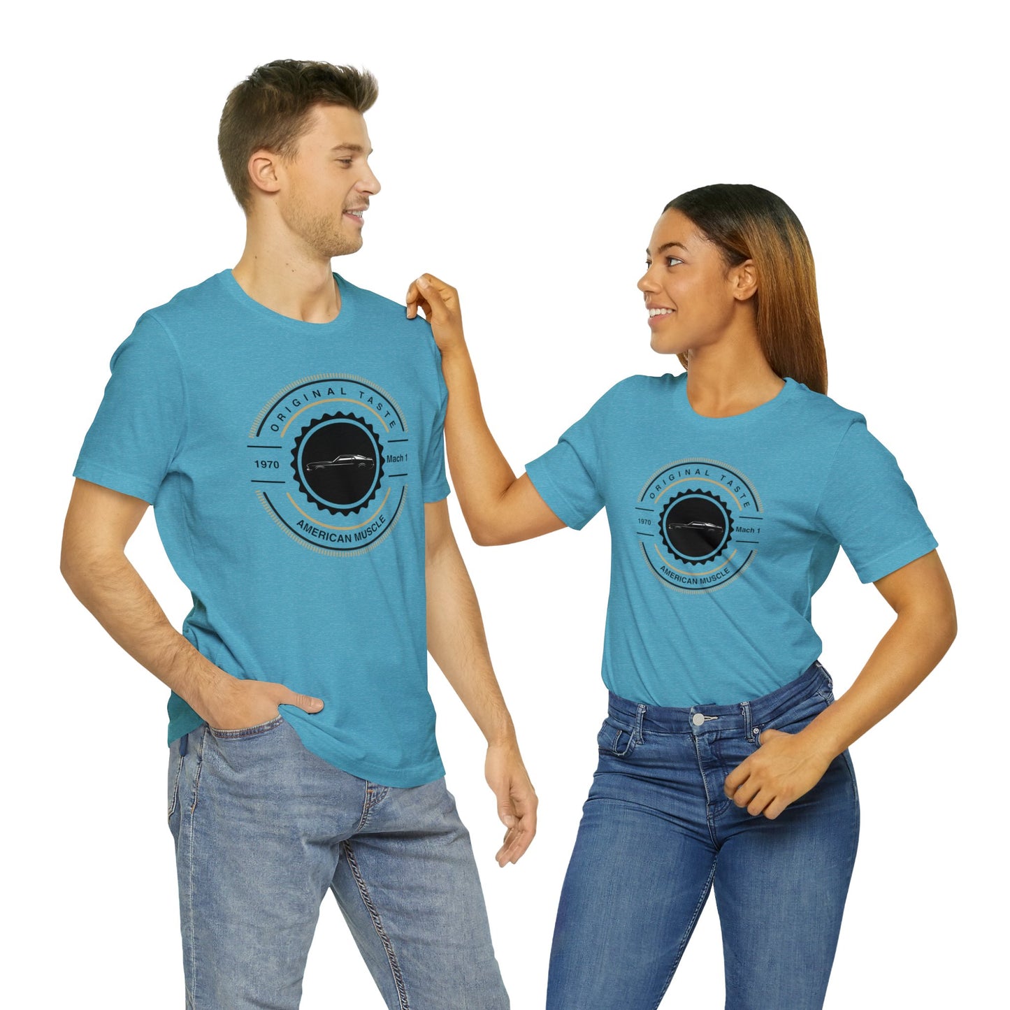 1970 Mach 1 Mustang Jersey Short Sleeve Tee