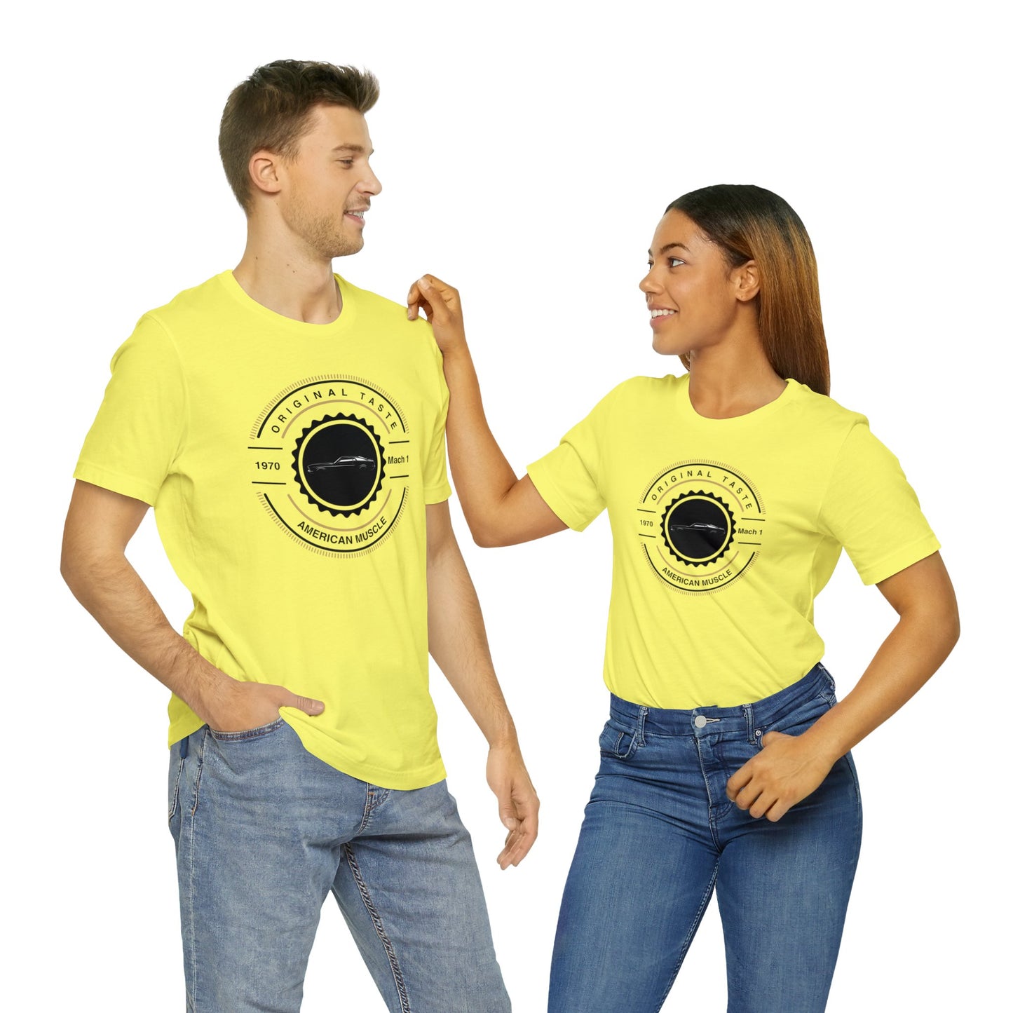 1970 Mach 1 Mustang Jersey Short Sleeve Tee