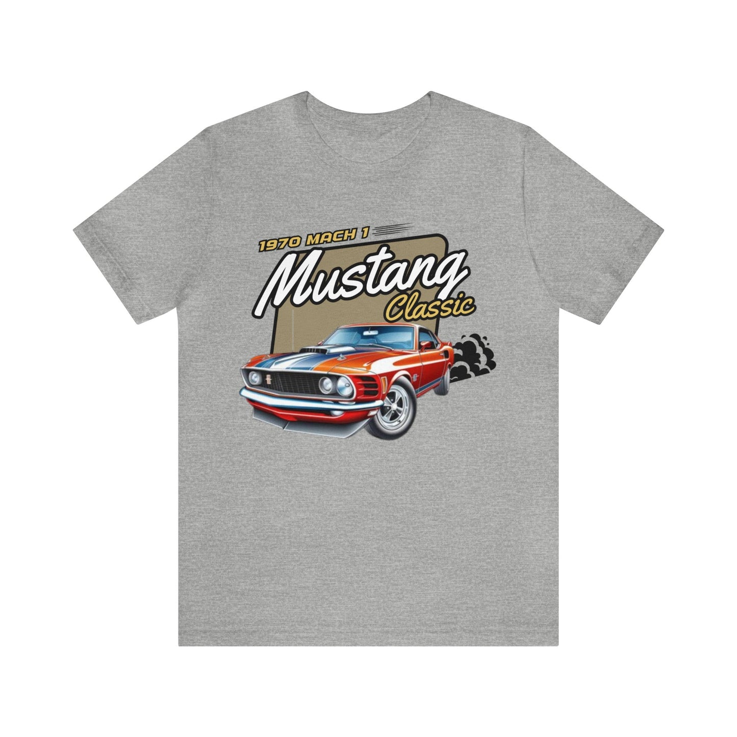 1970 Mach 1 Mustang Jersey Short Sleeve Tee