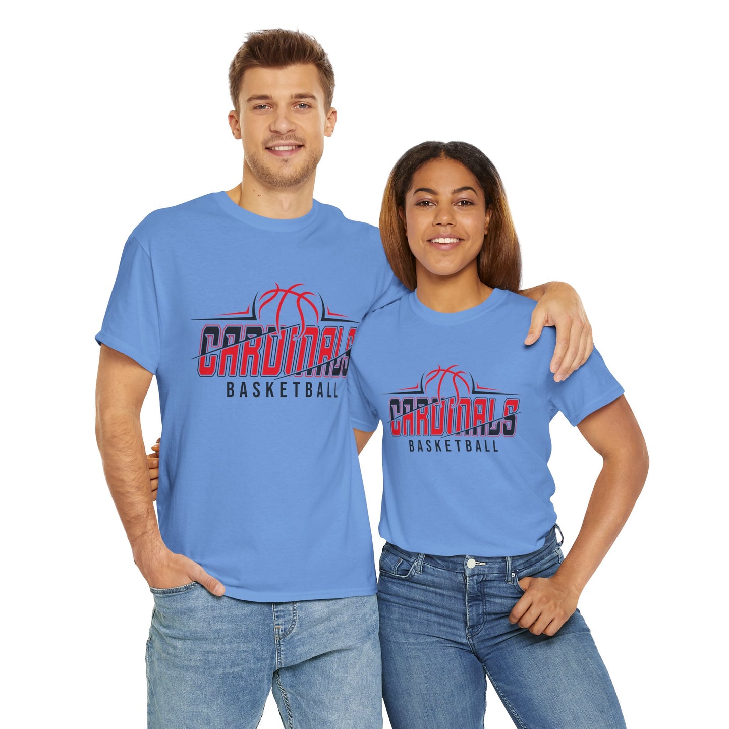 Adult St. Christopher Cardinals Basketball T-Shirt