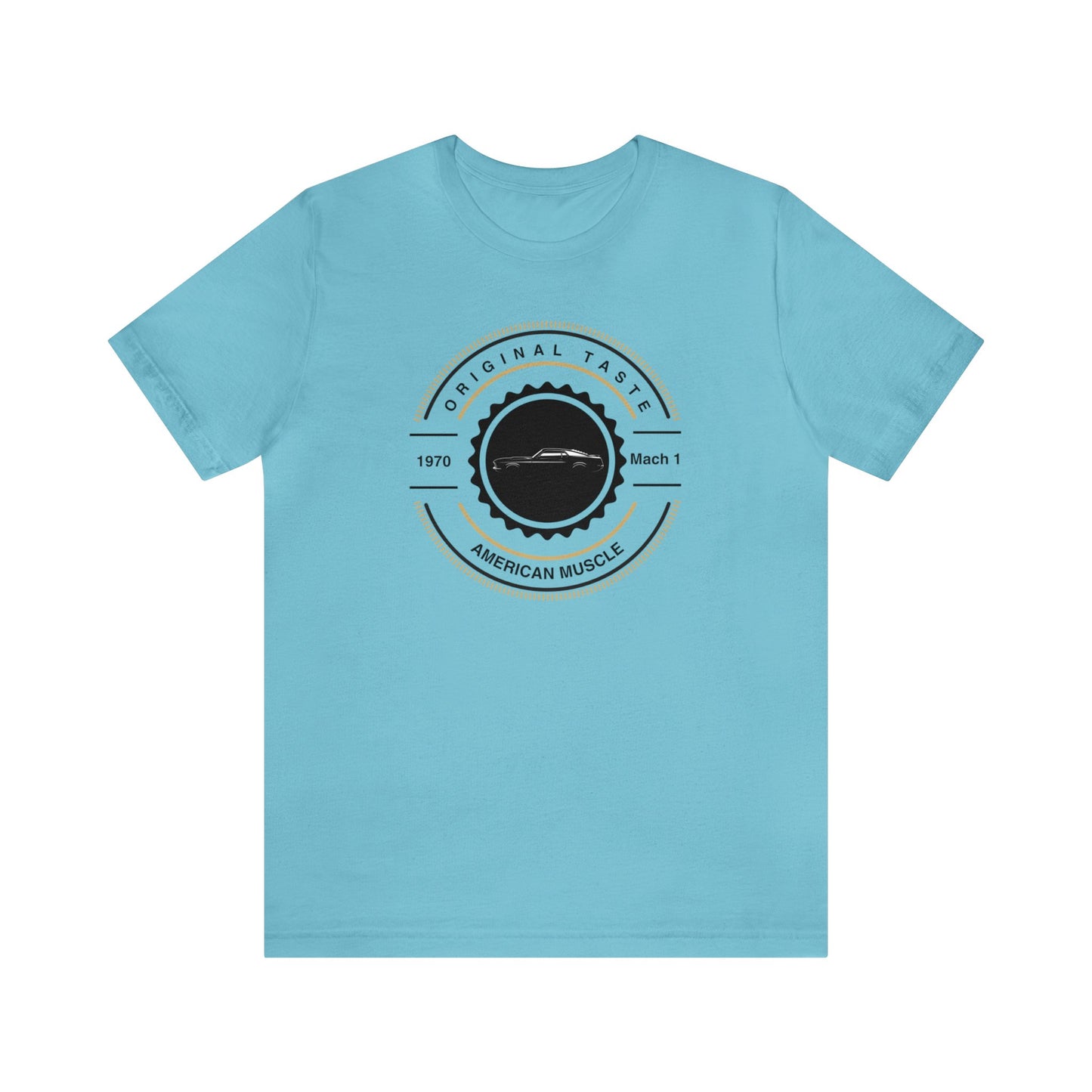 1970 Mach 1 Mustang Jersey Short Sleeve Tee