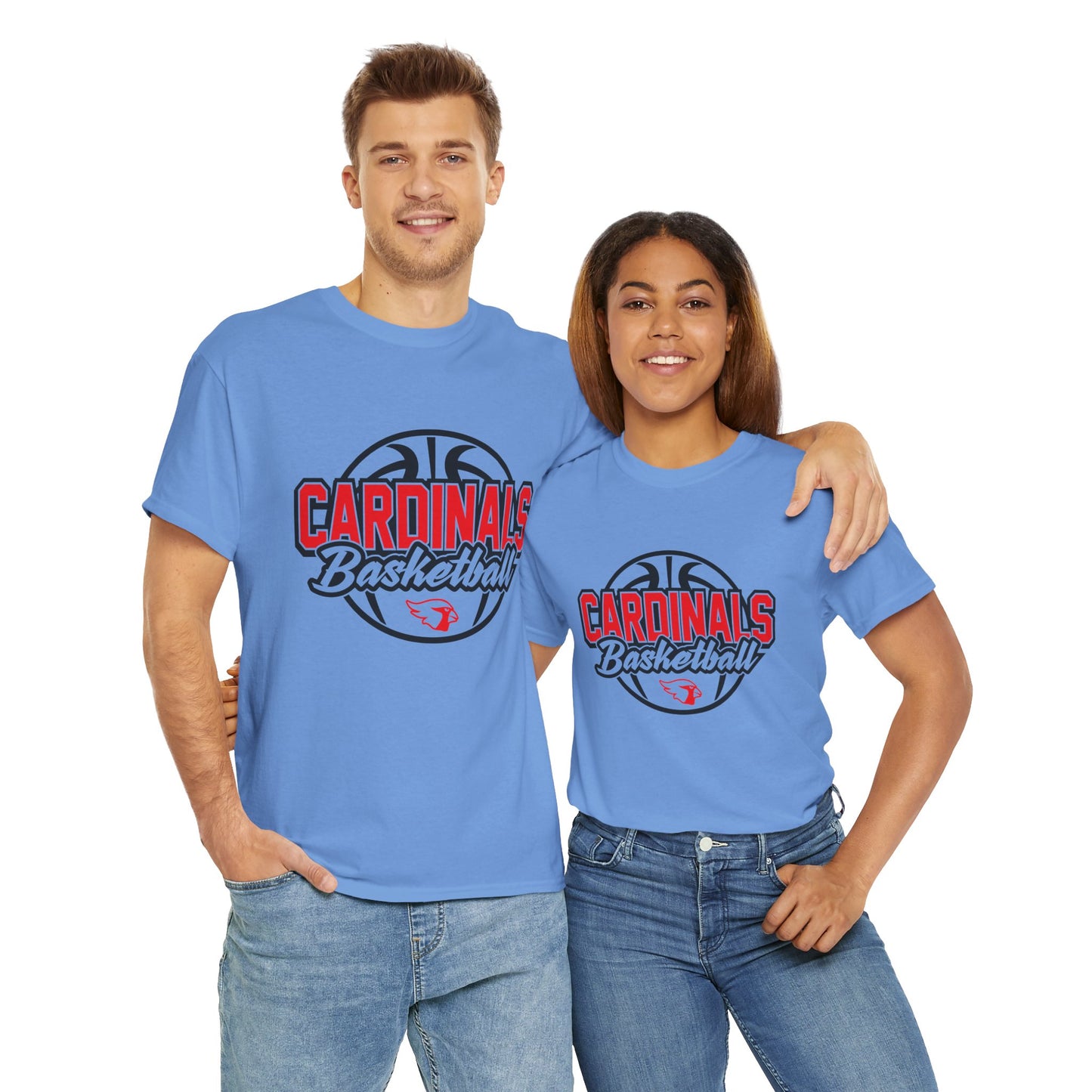 Adult St. Christopher Cardinals Basketball T-Shirt