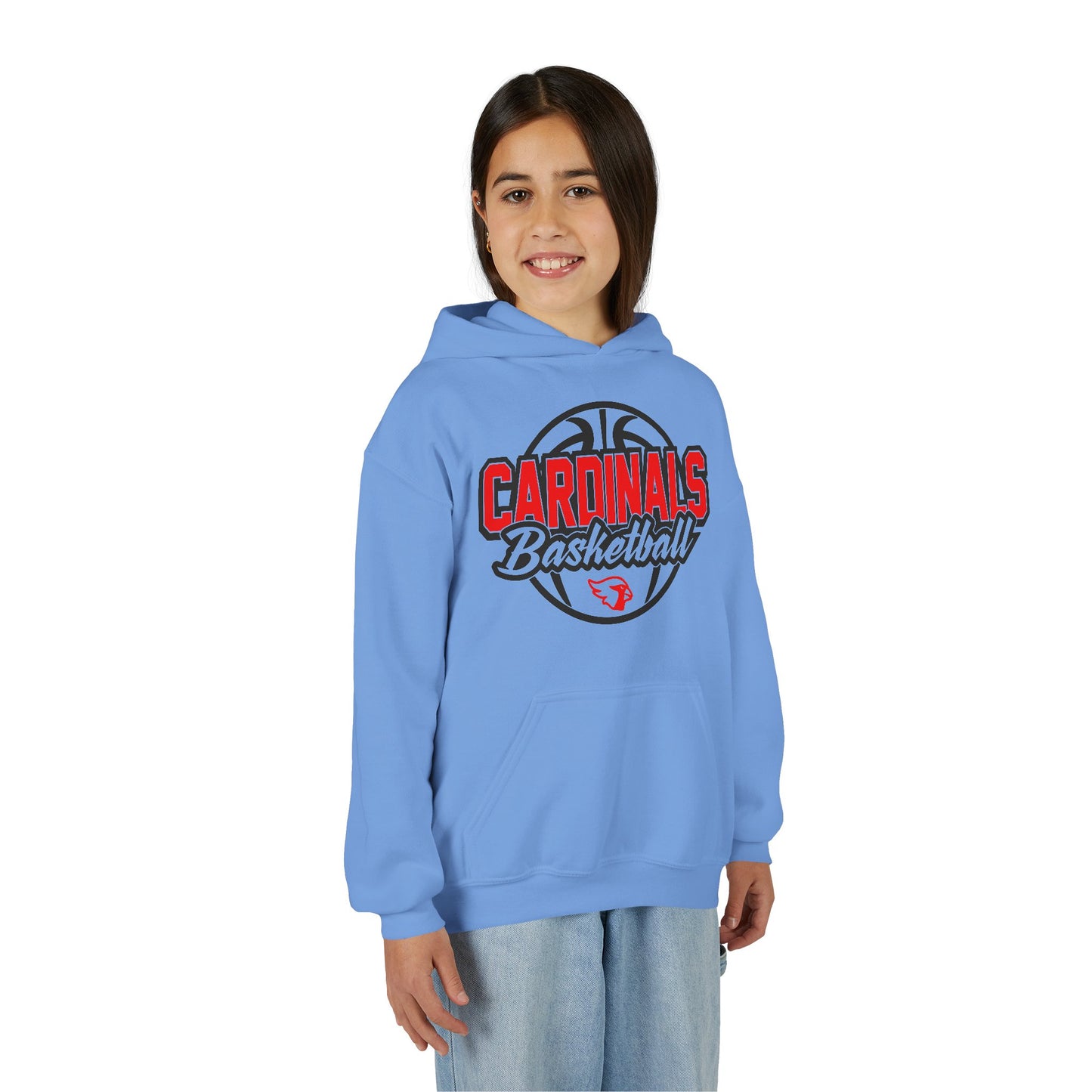 Youth St. Christopher Cardinals Basketball Hoodie