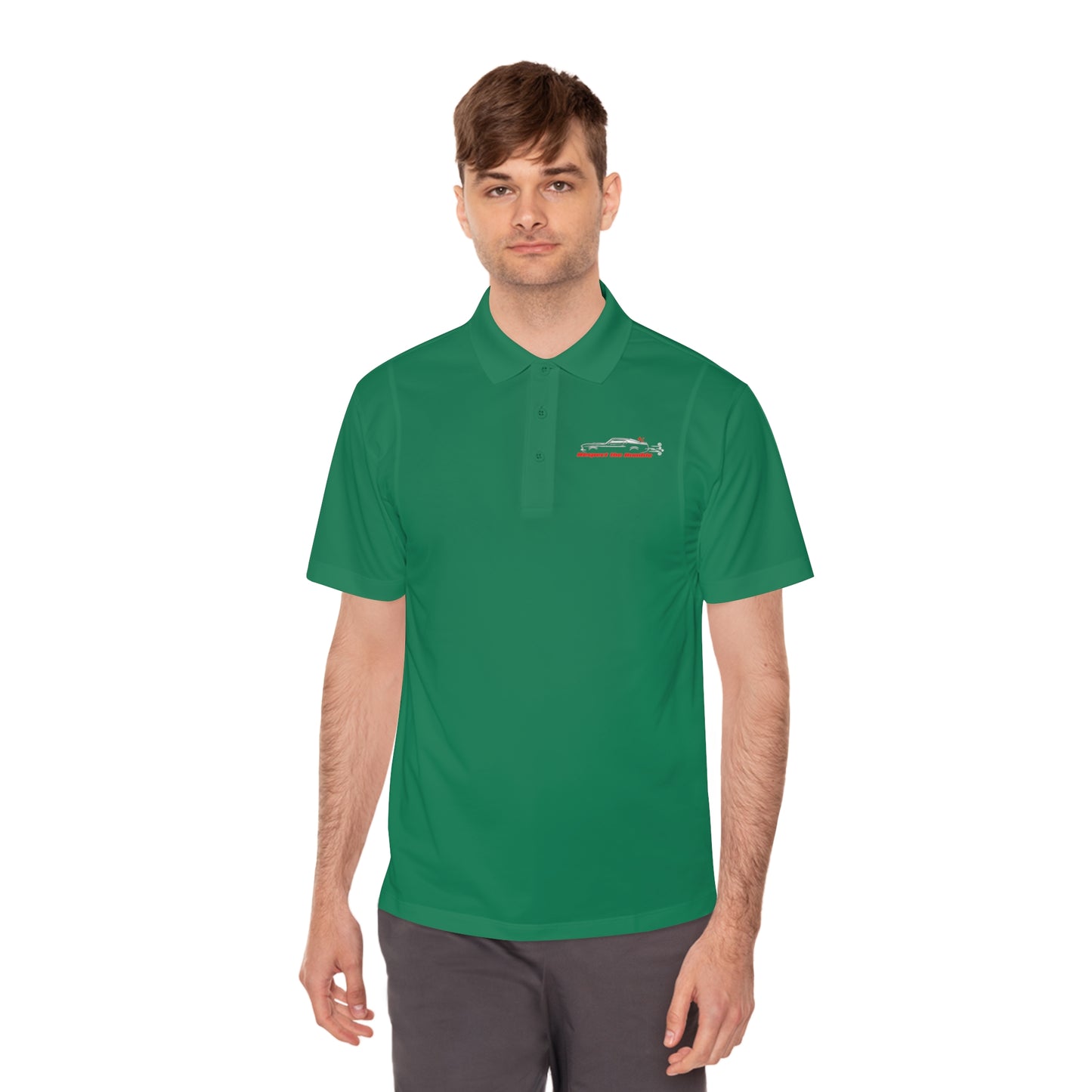 1970 Mach 1, Respect the Rumble, Men's Sport Polo Shirt