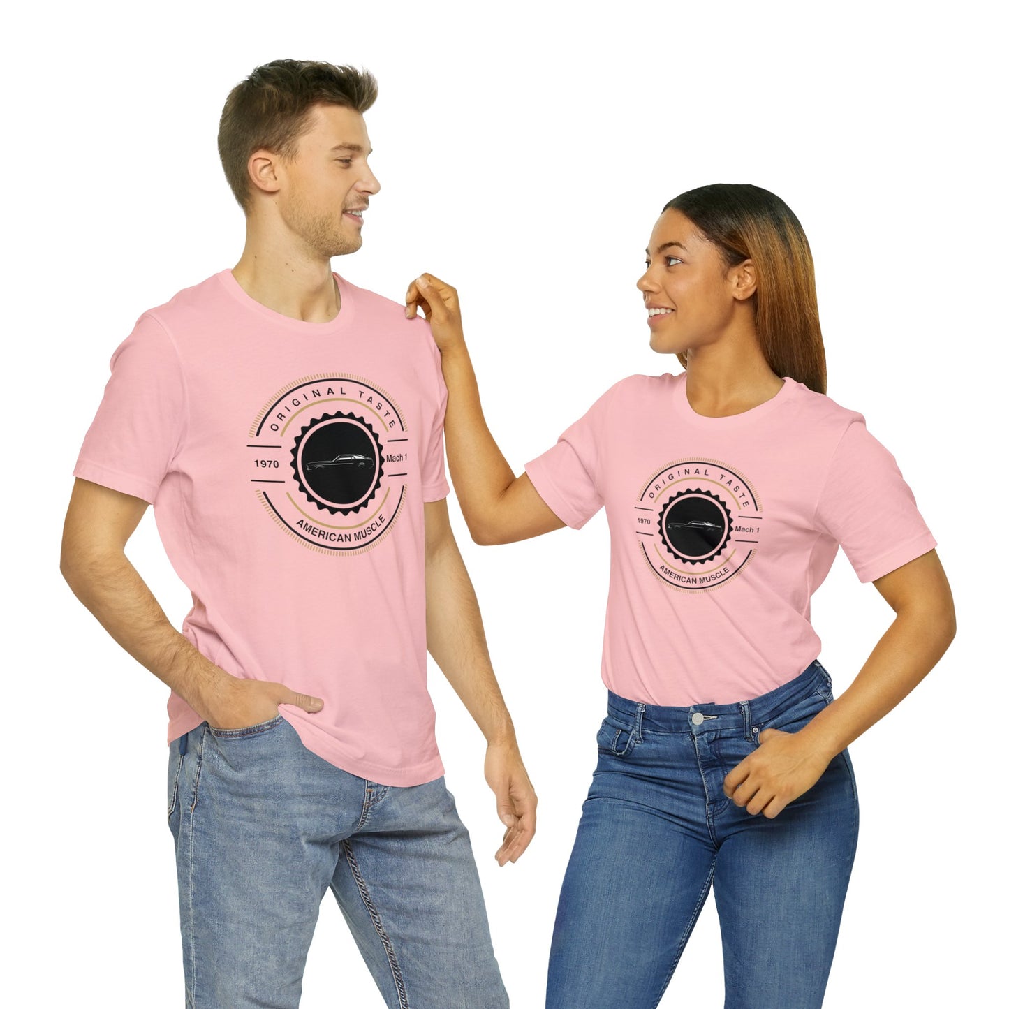 1970 Mach 1 Mustang Jersey Short Sleeve Tee