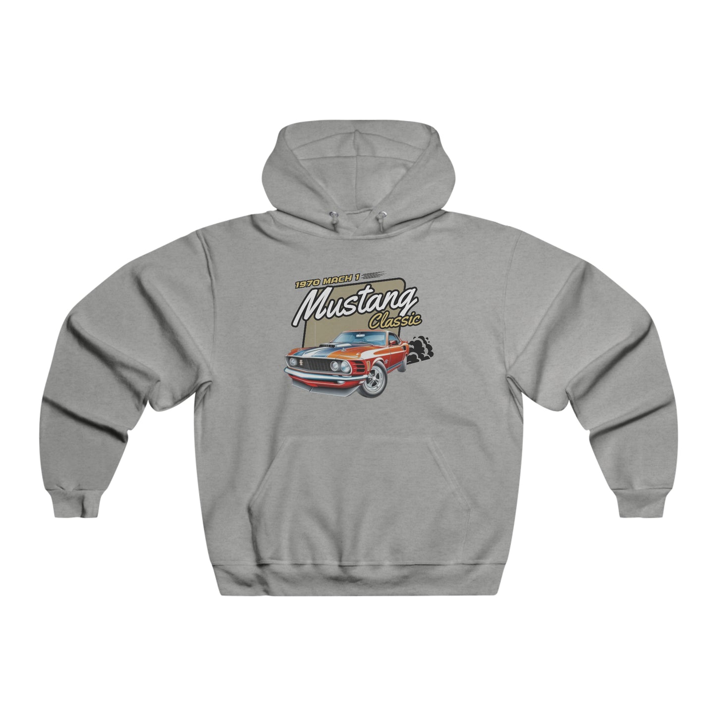 1970 Mach 1 Mustang NUBLEND® Hooded Sweatshirt