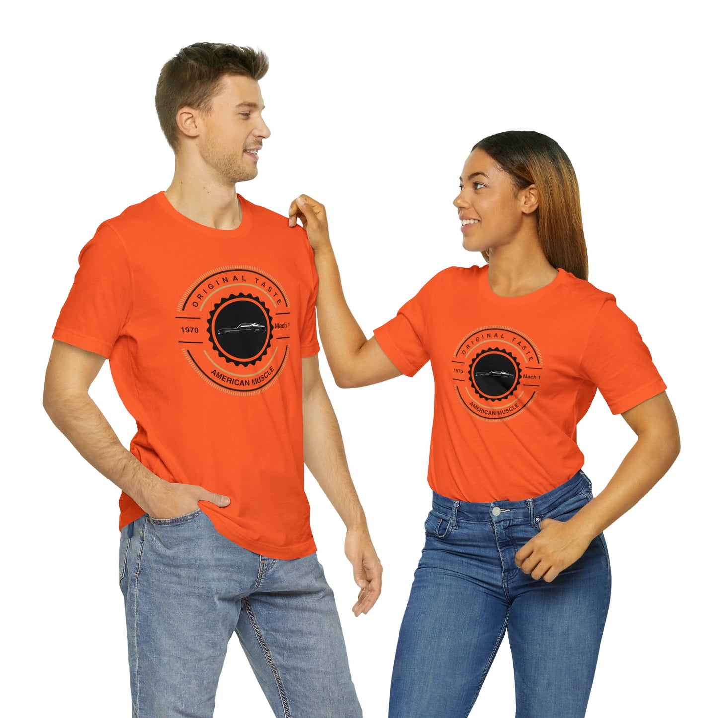 1970 Mach 1 Mustang Jersey Short Sleeve Tee