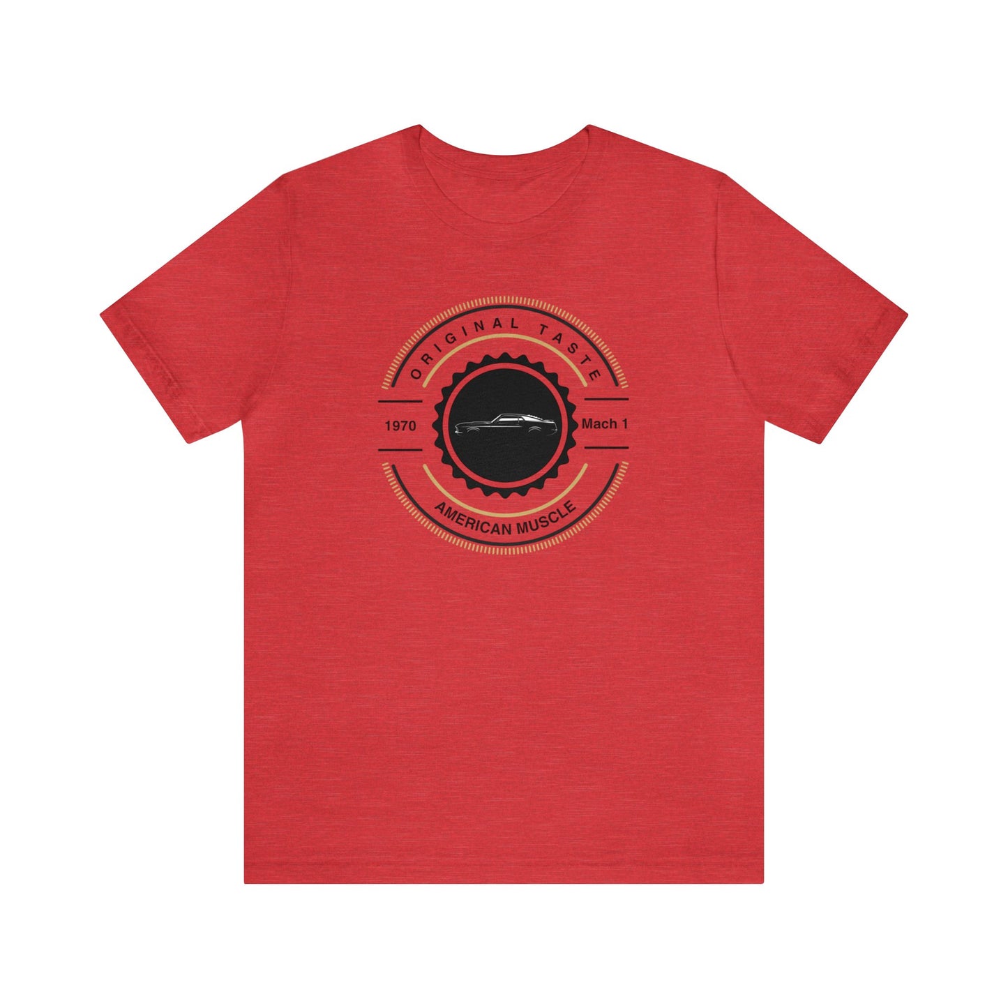 1970 Mach 1 Mustang Jersey Short Sleeve Tee