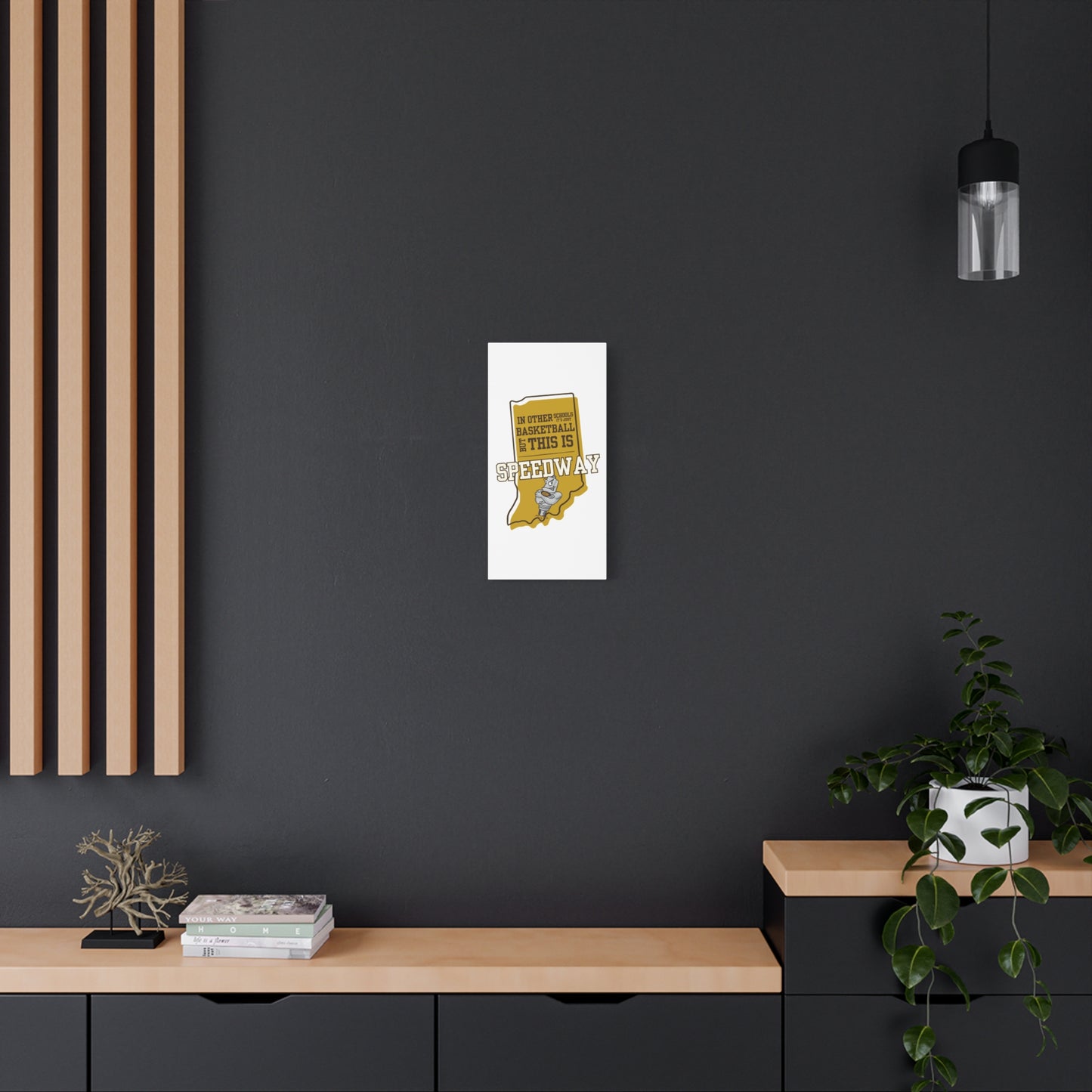 Canvas Wall Art - Speedway Basketball