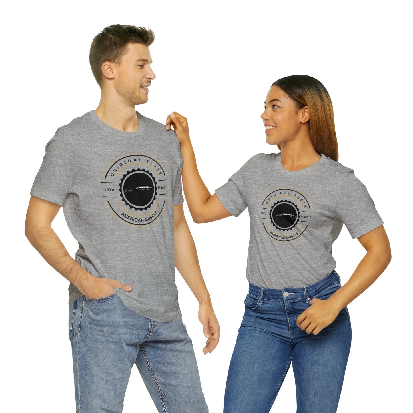 1970 Mach 1 Mustang Jersey Short Sleeve Tee