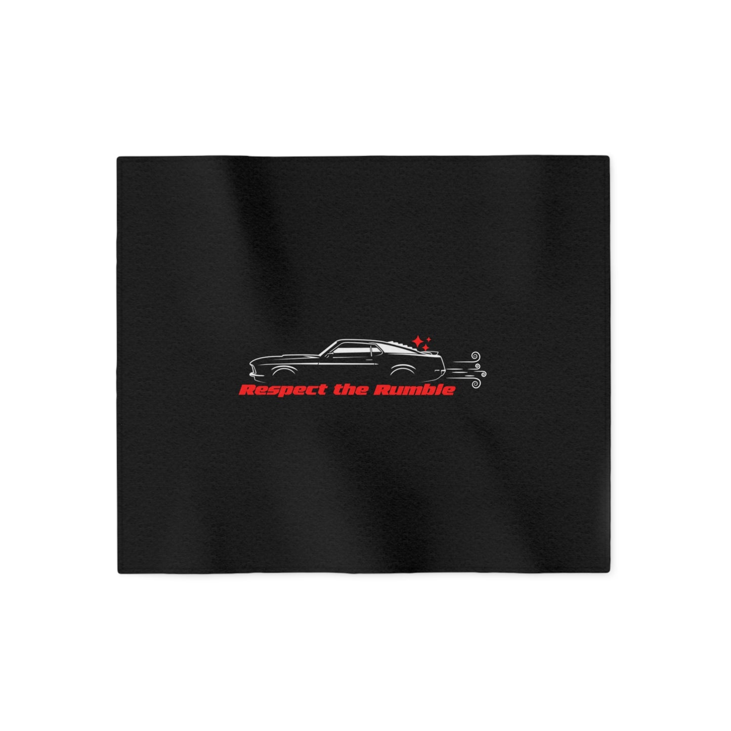 1970 Mach 1 Throw Blanket, Sweatshirt Material