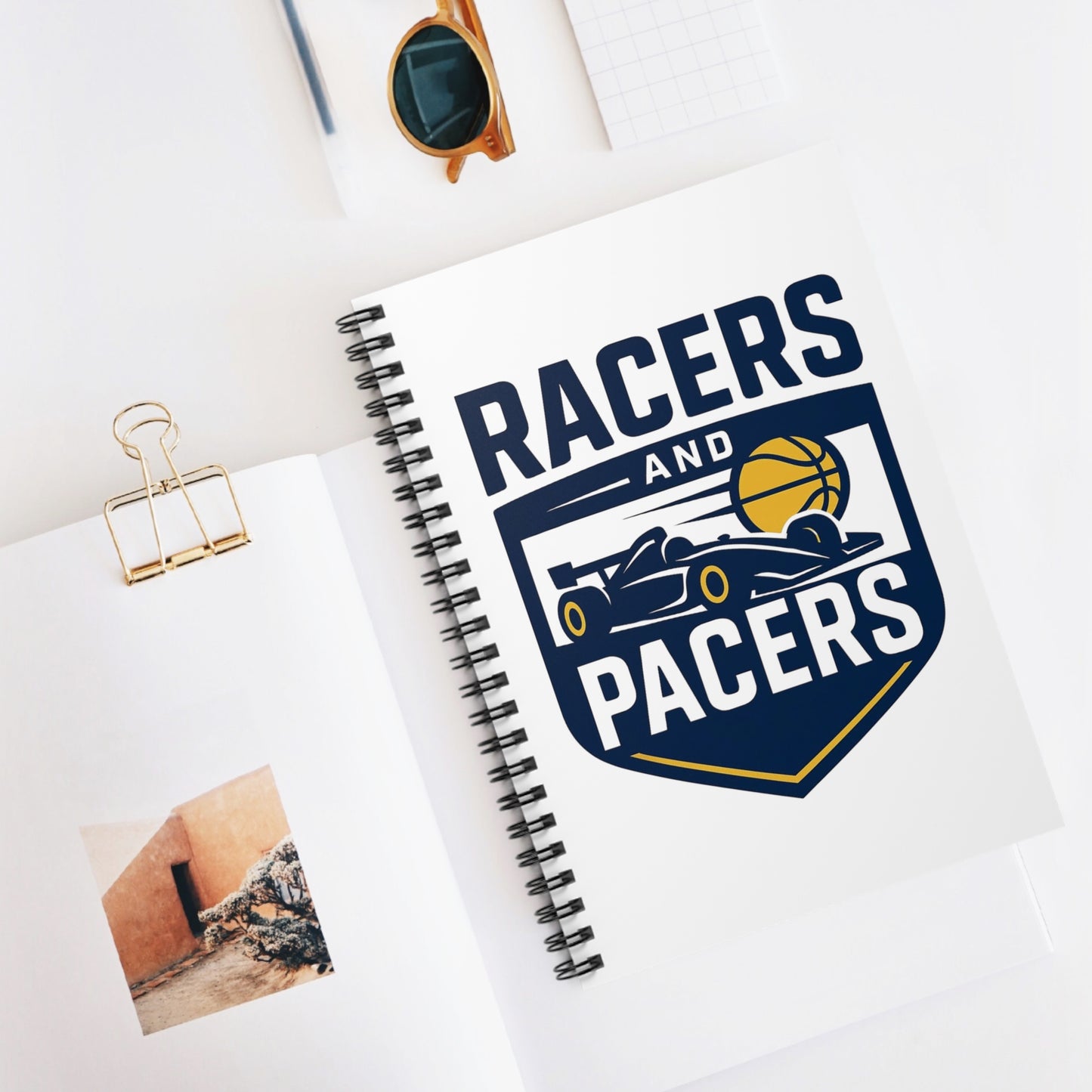 Spiral Notebook - Racers and Pacers