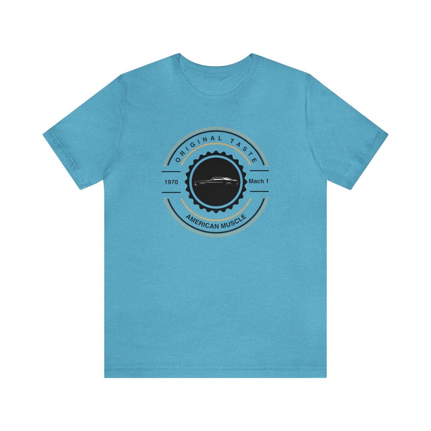 1970 Mach 1 Mustang Jersey Short Sleeve Tee