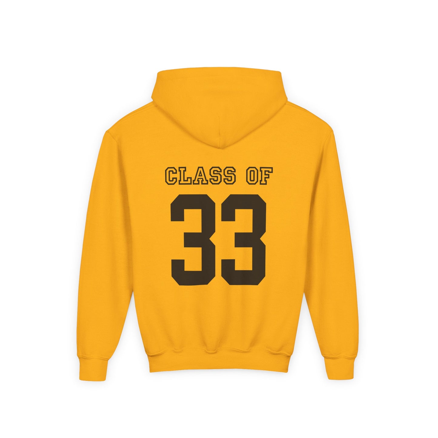 Youth Hooded Sweatshirt - Speedway Sparky Sparkplugs, Class of 33