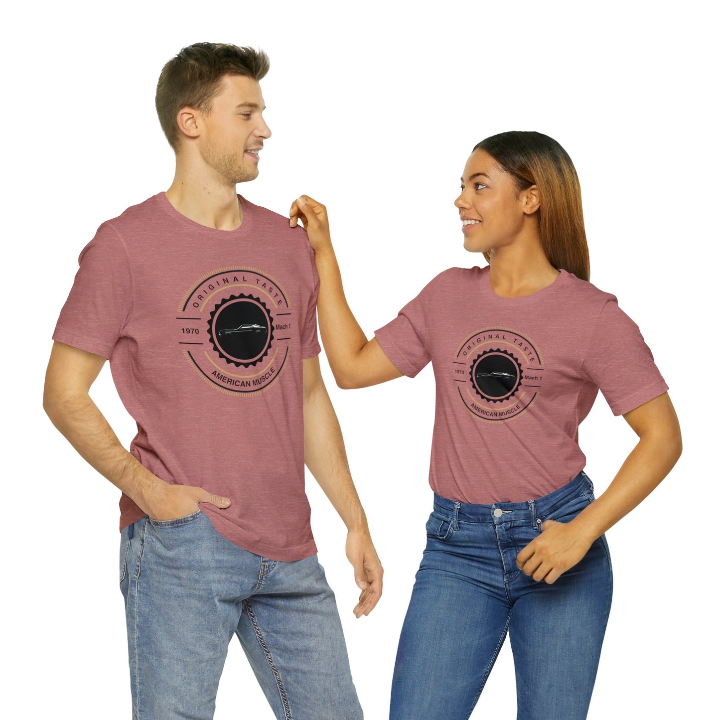 1970 Mach 1 Mustang Jersey Short Sleeve Tee
