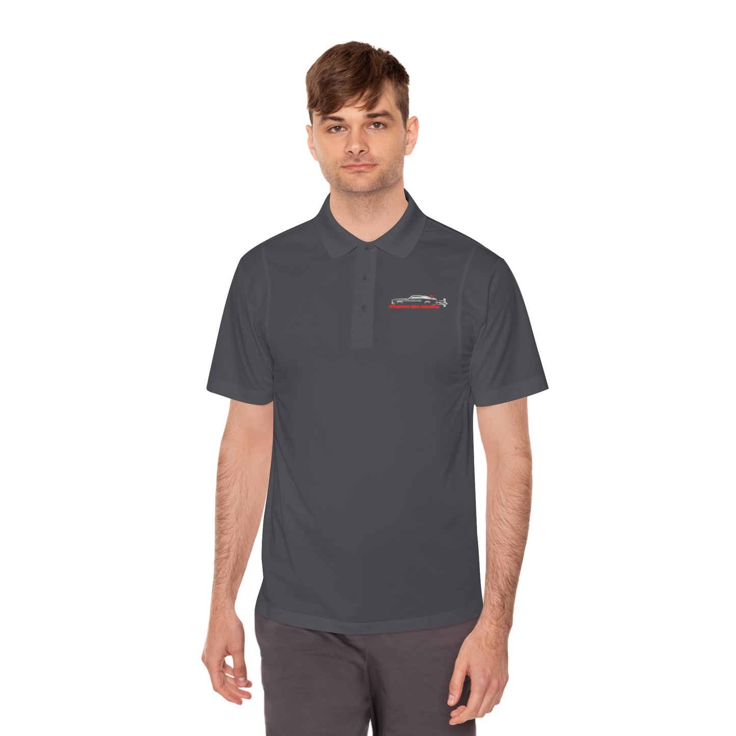 1970 Mach 1, Respect the Rumble, Men's Sport Polo Shirt