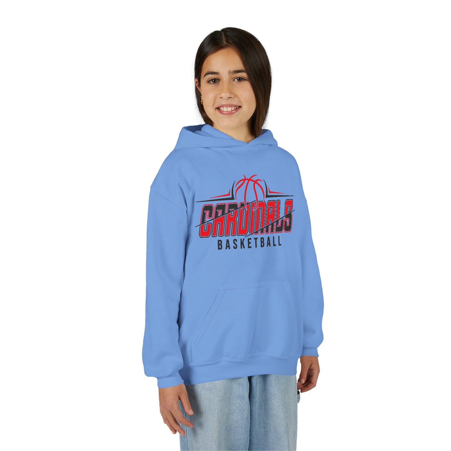 Youth St. Christopher Cardinals Basketball Hoodie
