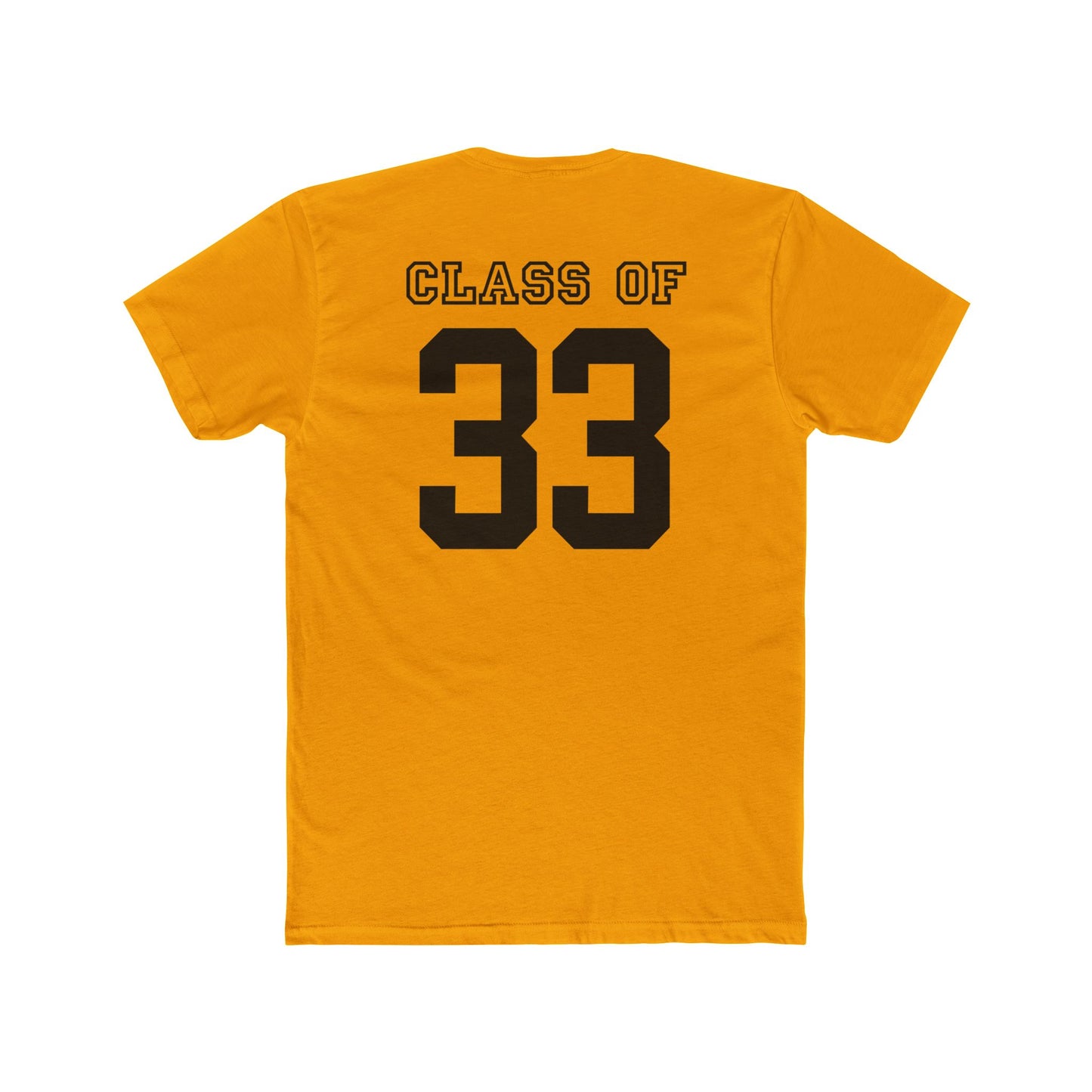 Adult Cotton T-shirt - Speedway Sparky Sparkplugs, Class of 33
