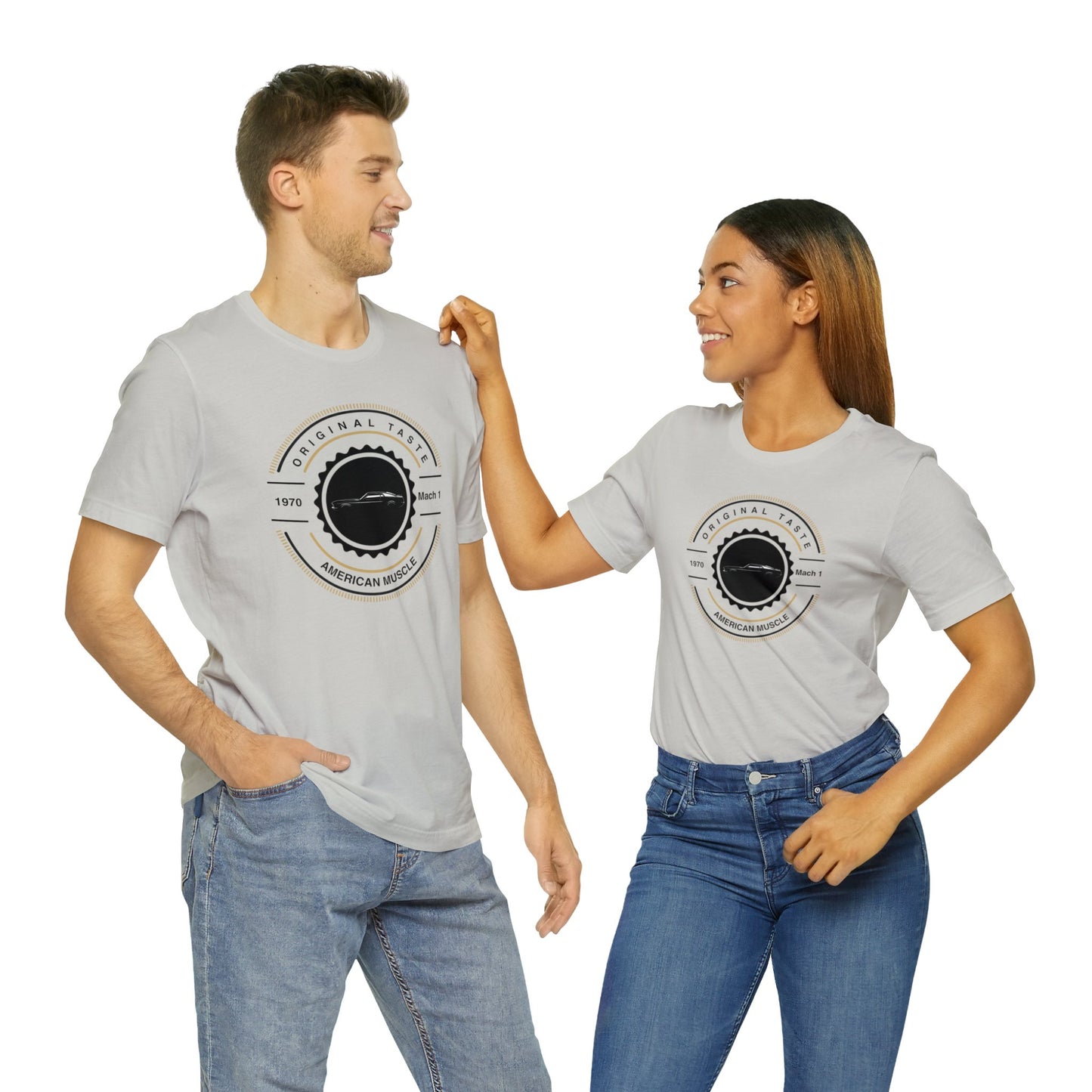 1970 Mach 1 Mustang Jersey Short Sleeve Tee