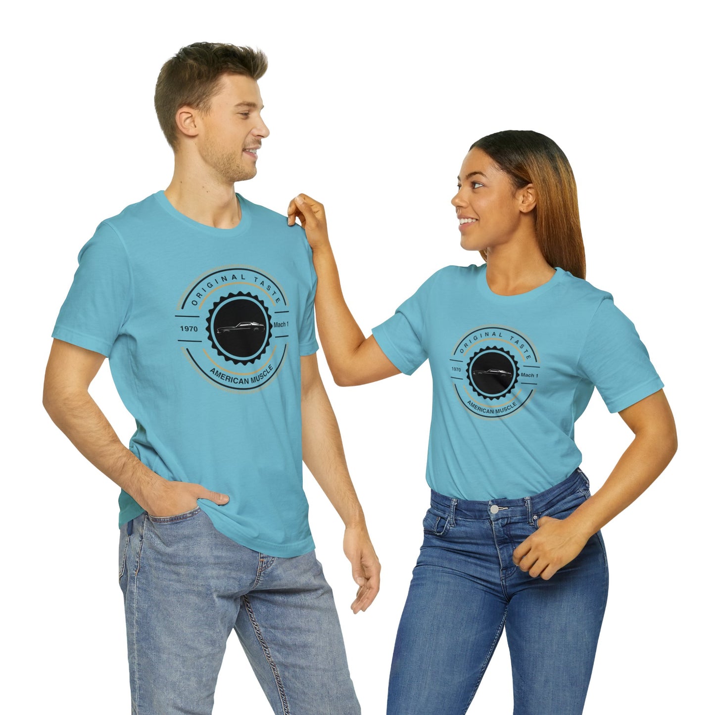1970 Mach 1 Mustang Jersey Short Sleeve Tee