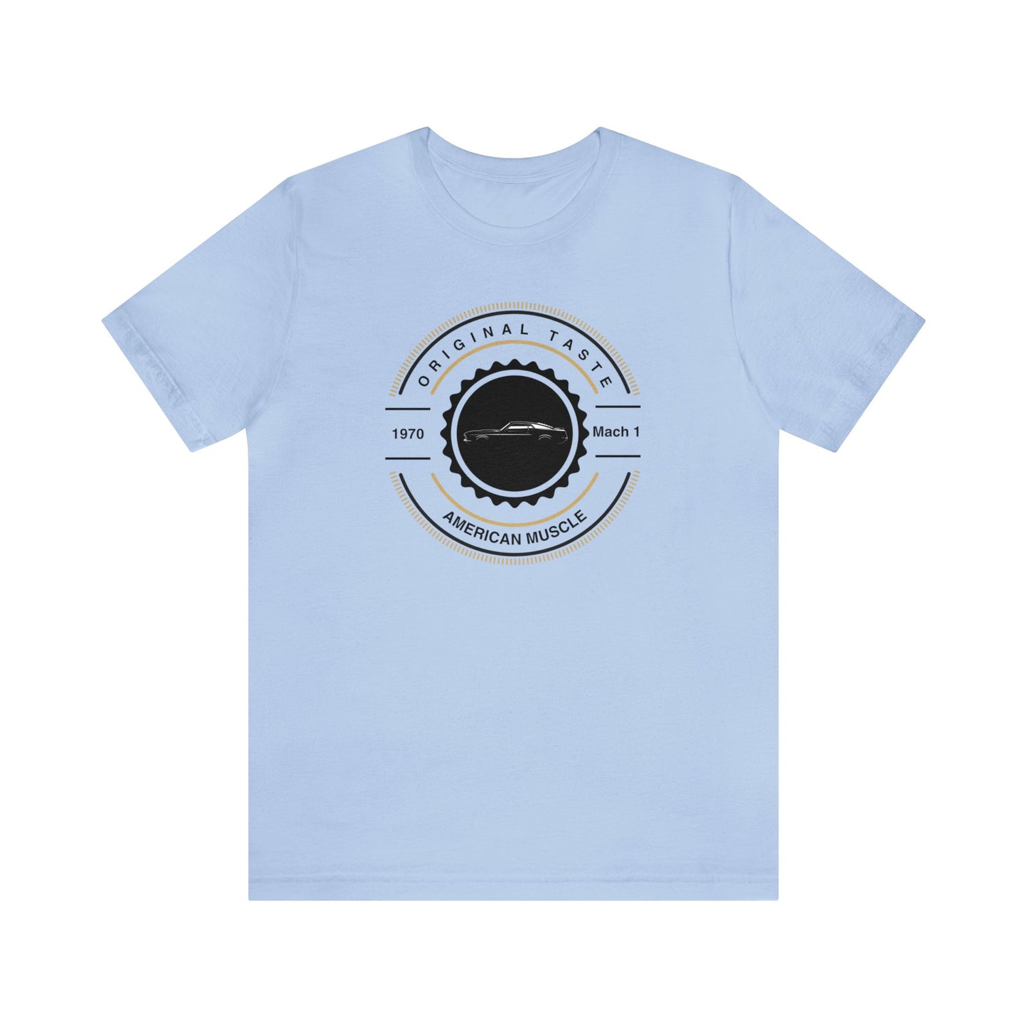 1970 Mach 1 Mustang Jersey Short Sleeve Tee