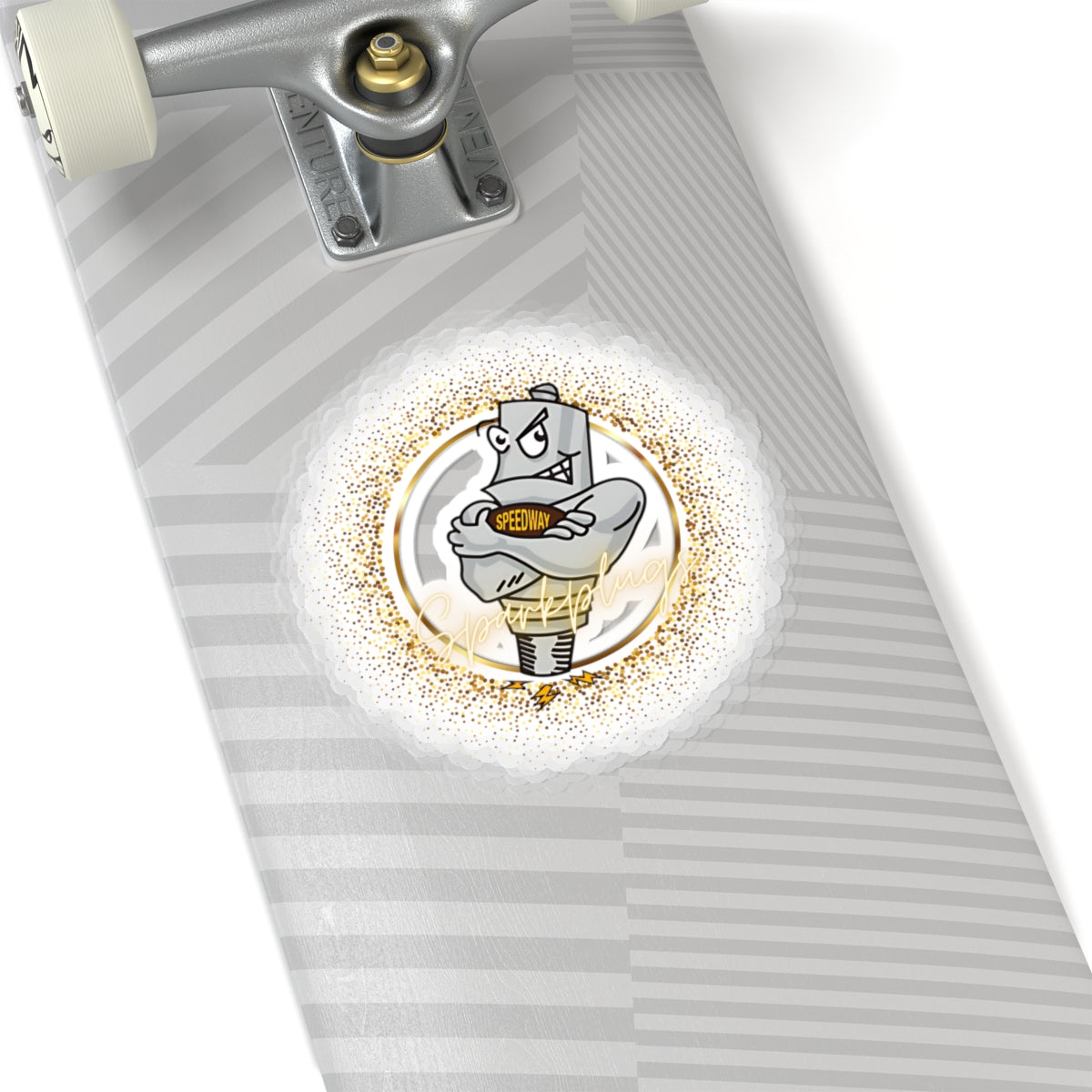 Kiss-Cut Sticker - Speedway Sparkplugs