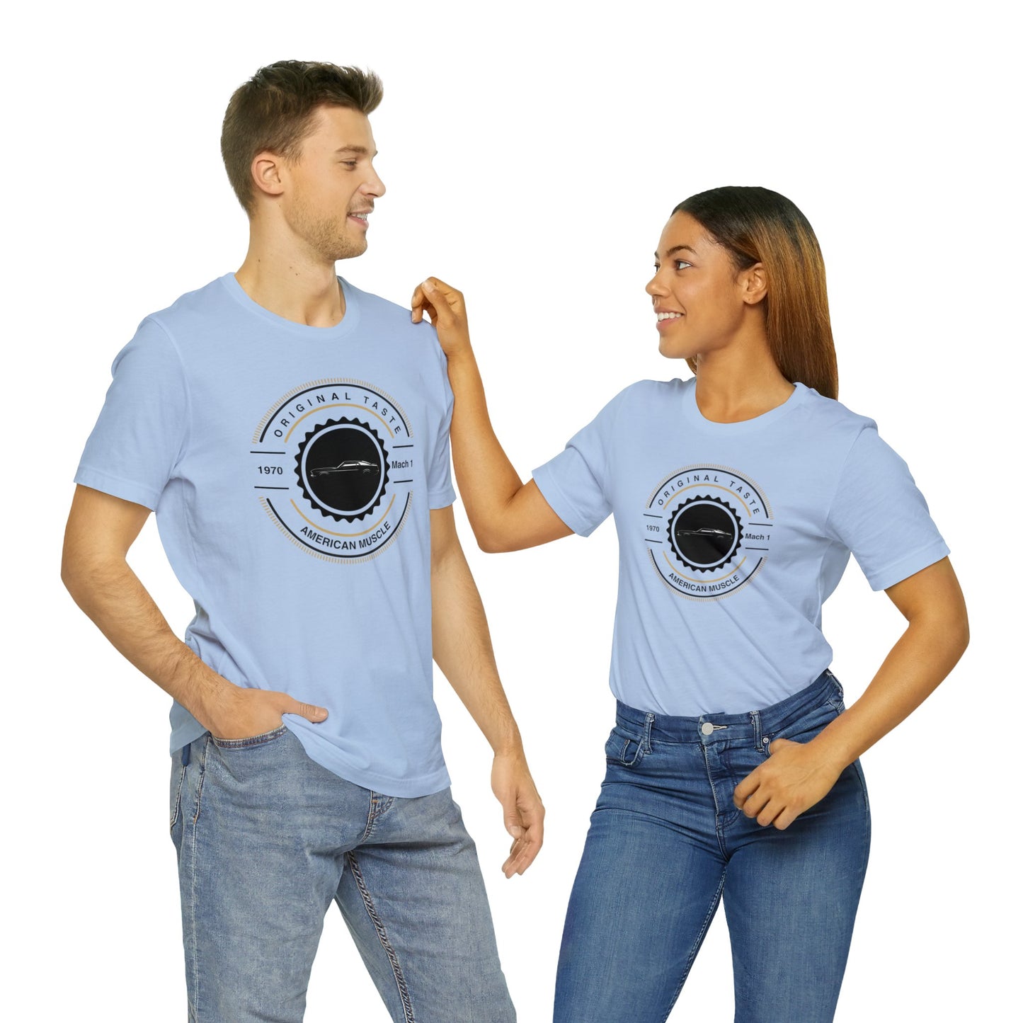 1970 Mach 1 Mustang Jersey Short Sleeve Tee