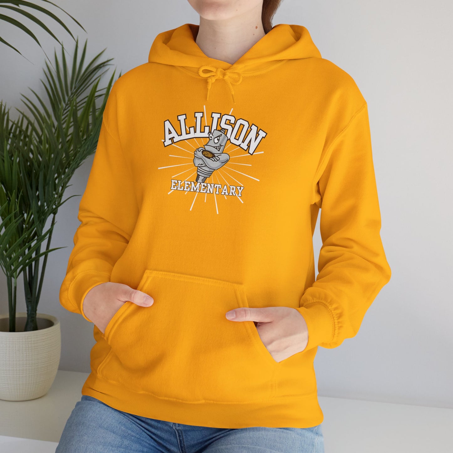 Adult - Allison Elementary Hooded Sweatshirt
