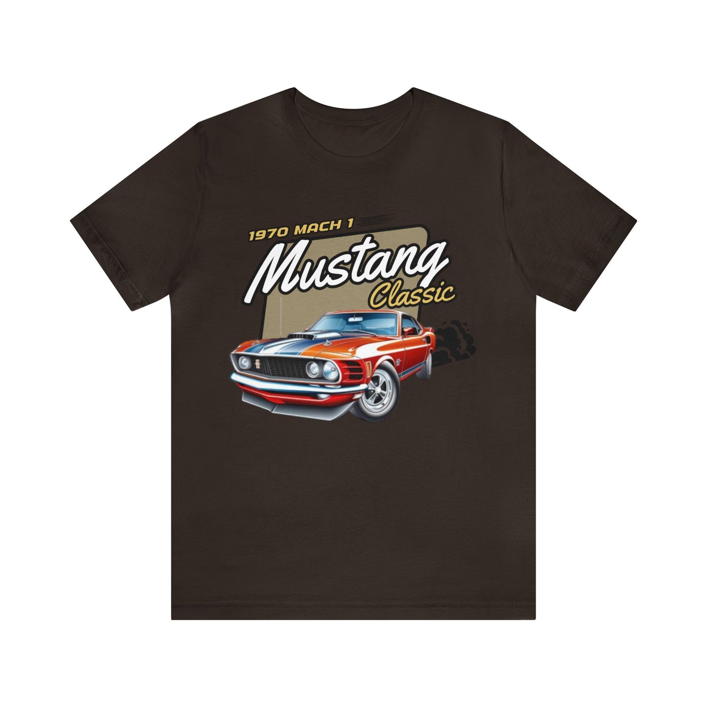 1970 Mach 1 Mustang Jersey Short Sleeve Tee