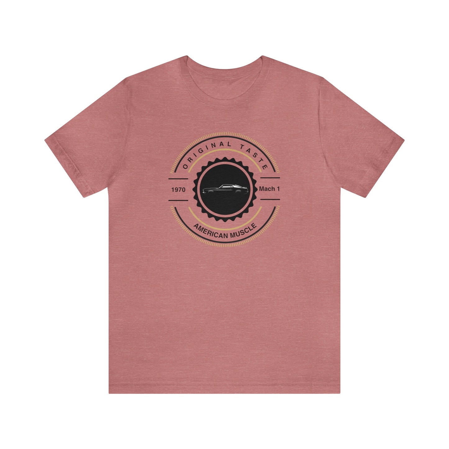 1970 Mach 1 Mustang Jersey Short Sleeve Tee
