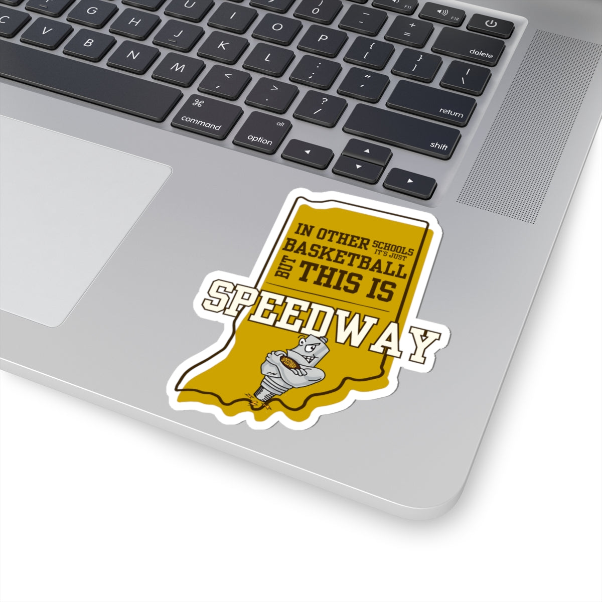 Kiss-Cut Sticker - Speedway Basketball