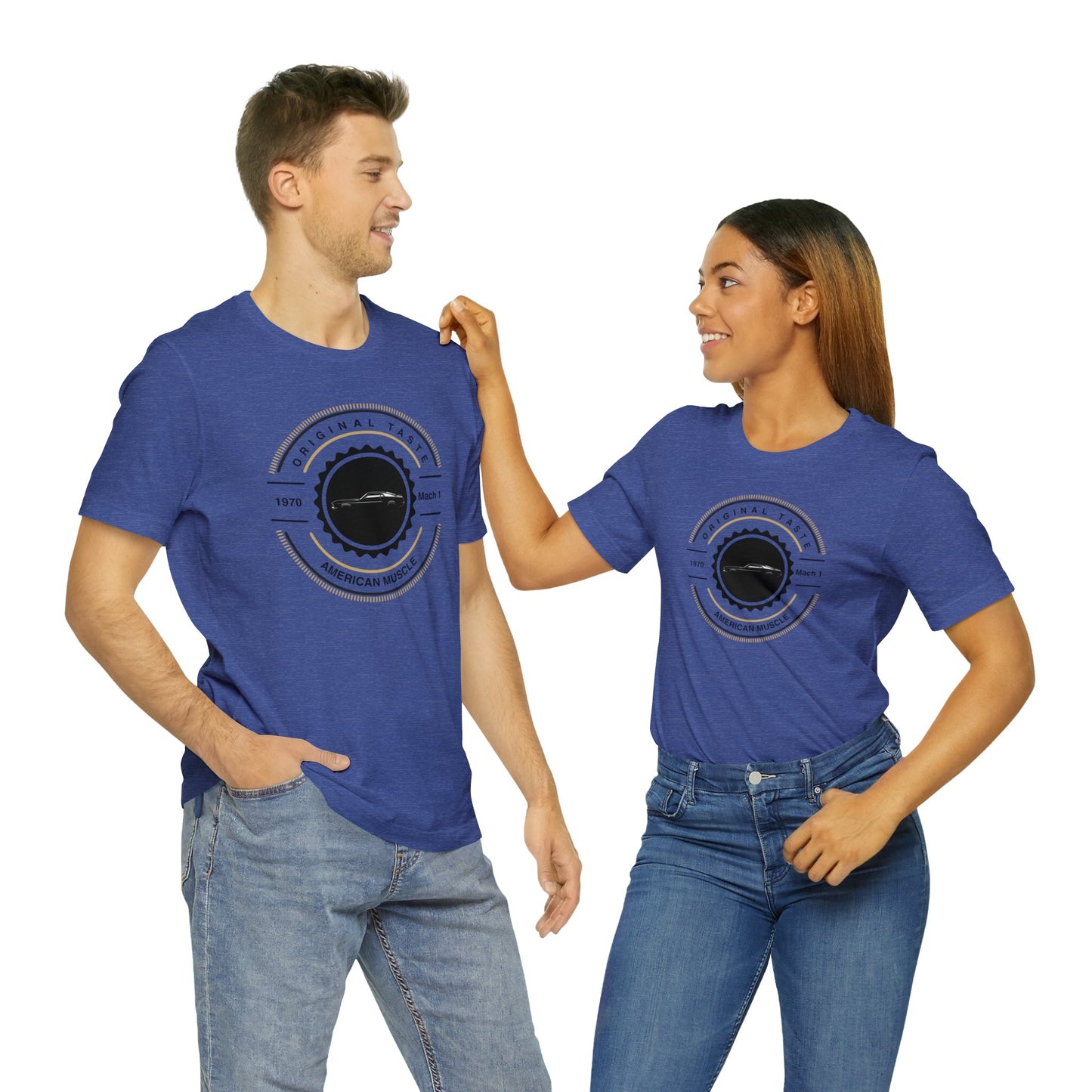1970 Mach 1 Mustang Jersey Short Sleeve Tee