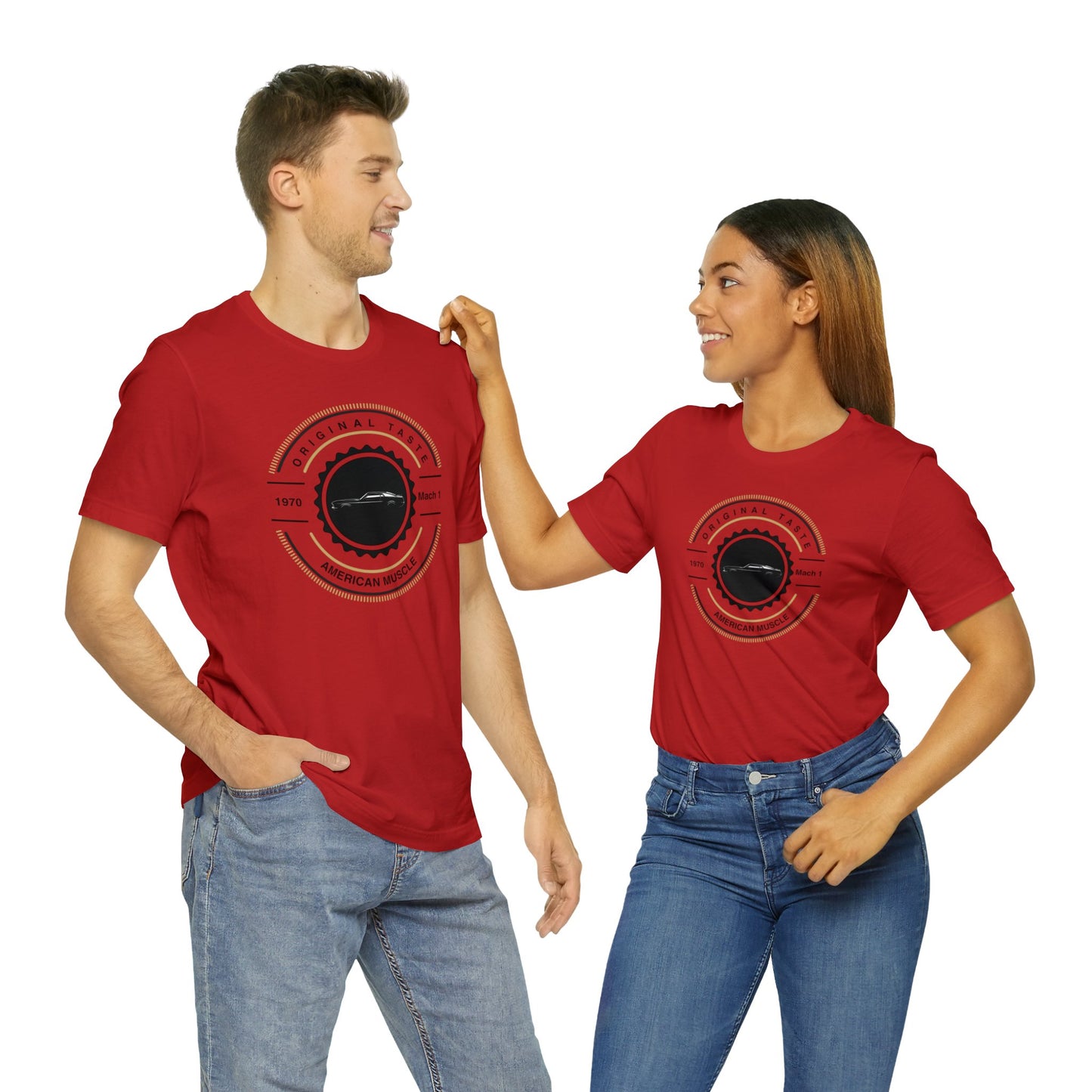 1970 Mach 1 Mustang Jersey Short Sleeve Tee