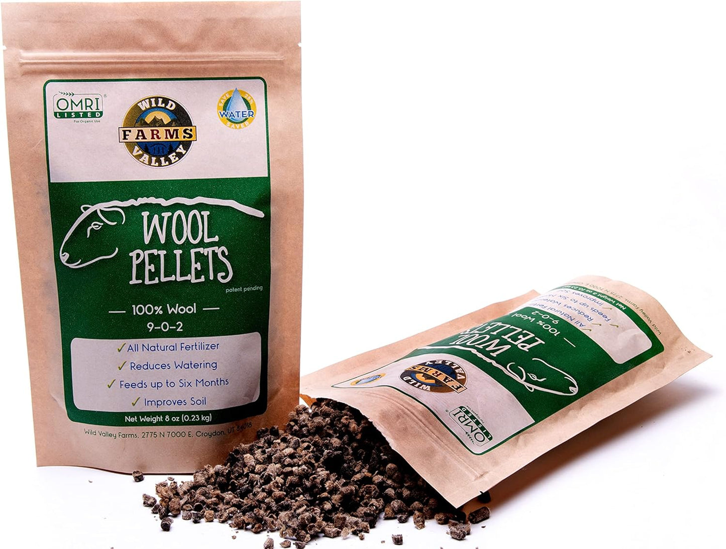 Wool Pellets Water Holding Organic Fertilizer