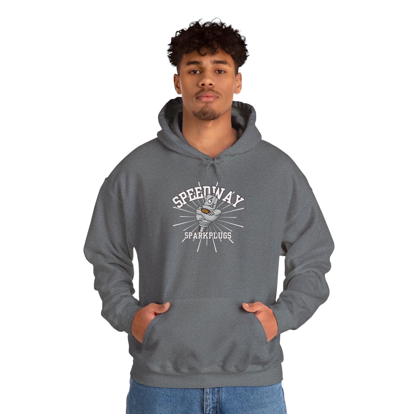 Speedway Vibes - Adult Heavy Blend Hooded Sweatshirt