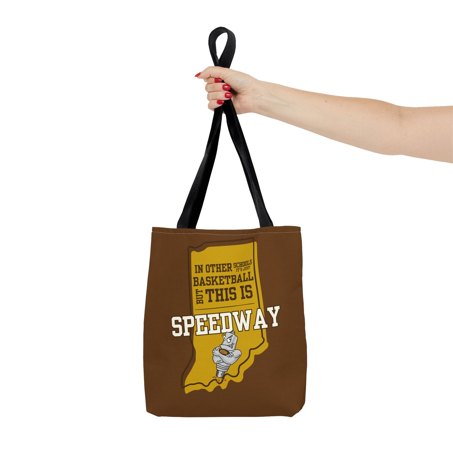 Basketball Tote Bag - Speedway Sparkplugs