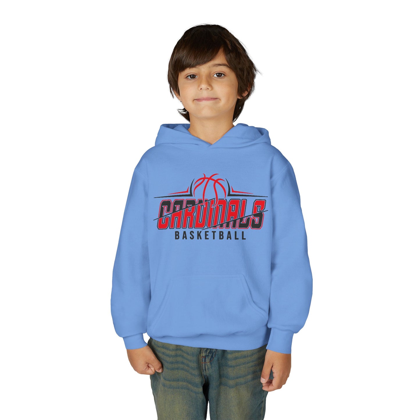 Youth St. Christopher Cardinals Basketball Hoodie