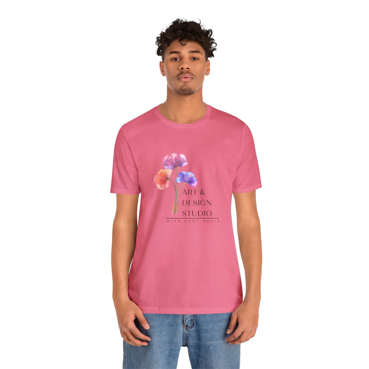 Aunt Rosie's Art & Design Studio, Jersey Short Sleeve Tee