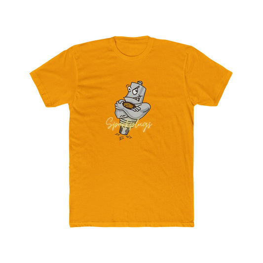 Adult Cotton T-shirt - Speedway Sparky Sparkplugs, Class of 33