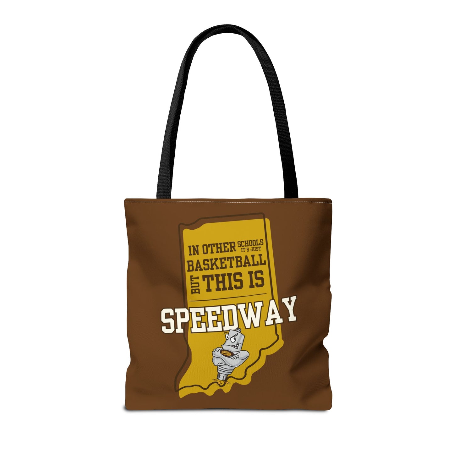 Basketball Tote Bag - Speedway Sparkplugs