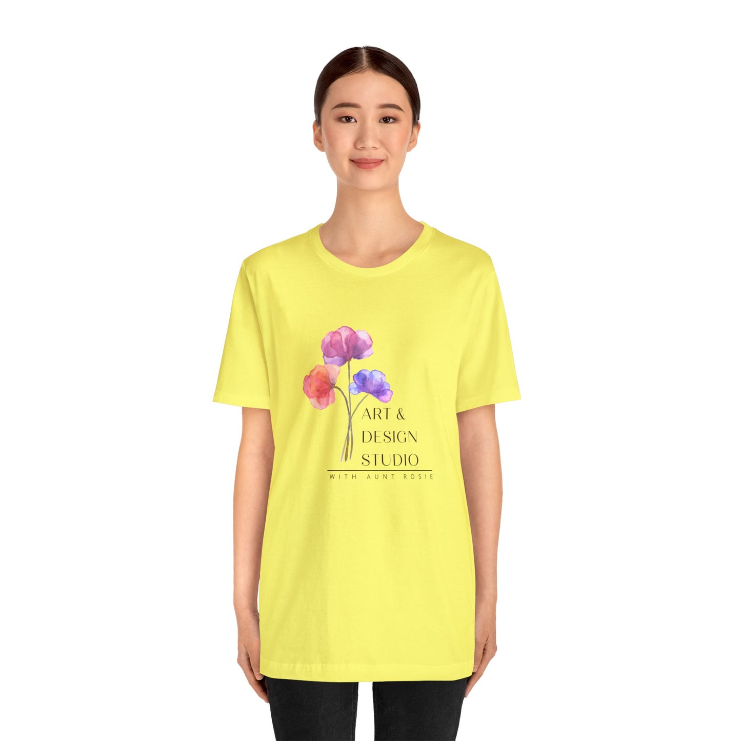 Aunt Rosie's Art & Design Studio, Jersey Short Sleeve Tee