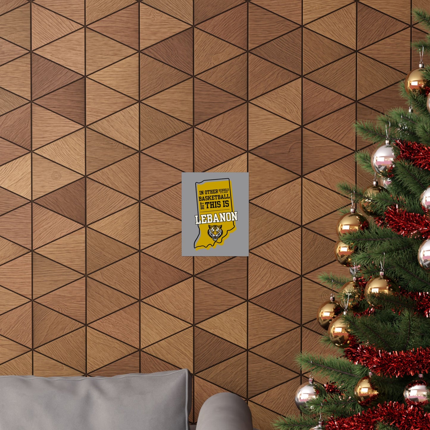 Basketball Poster - Lebanon Tigers