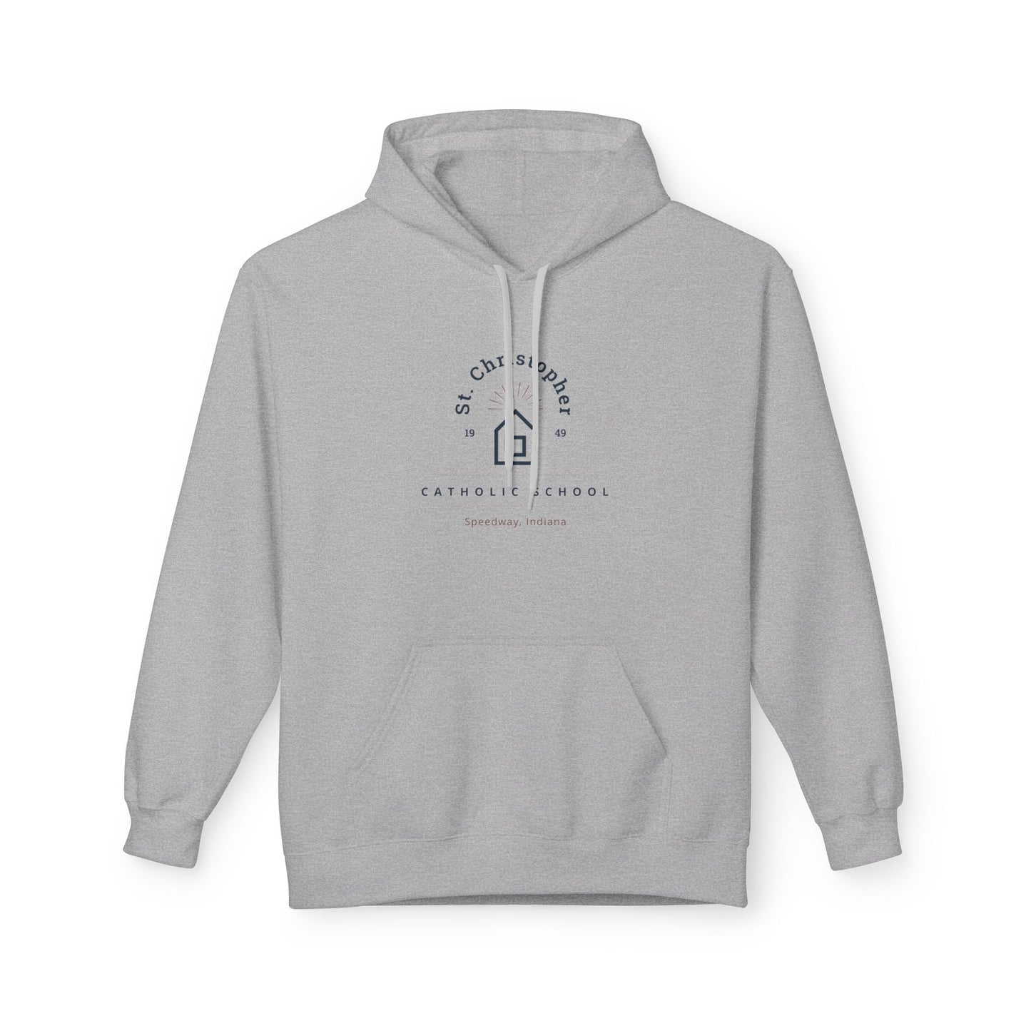 Adult Midweight Softstyle Fleece Hoodie - St. Christopher School