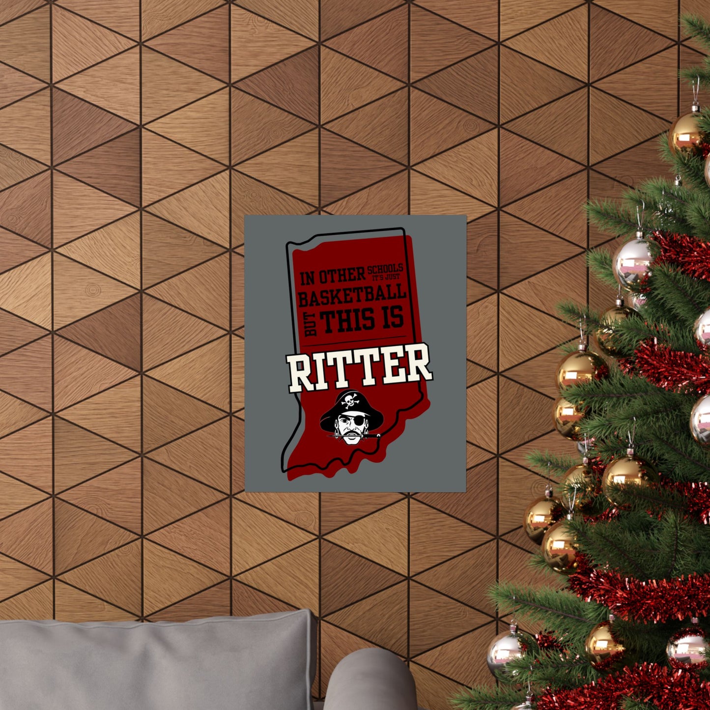 Basketball Poster - Ritter Raiders