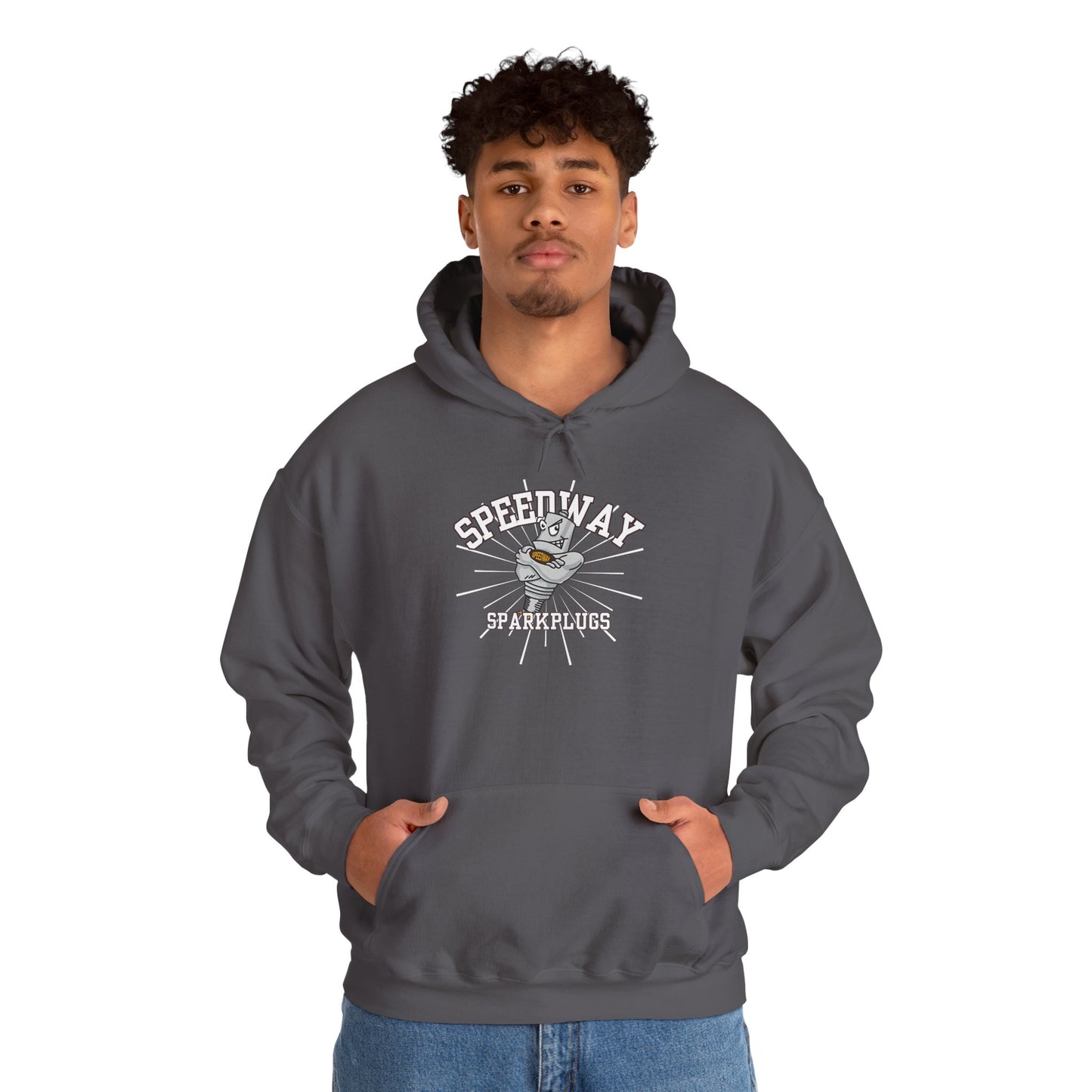 Speedway Vibes - Adult Heavy Blend Hooded Sweatshirt