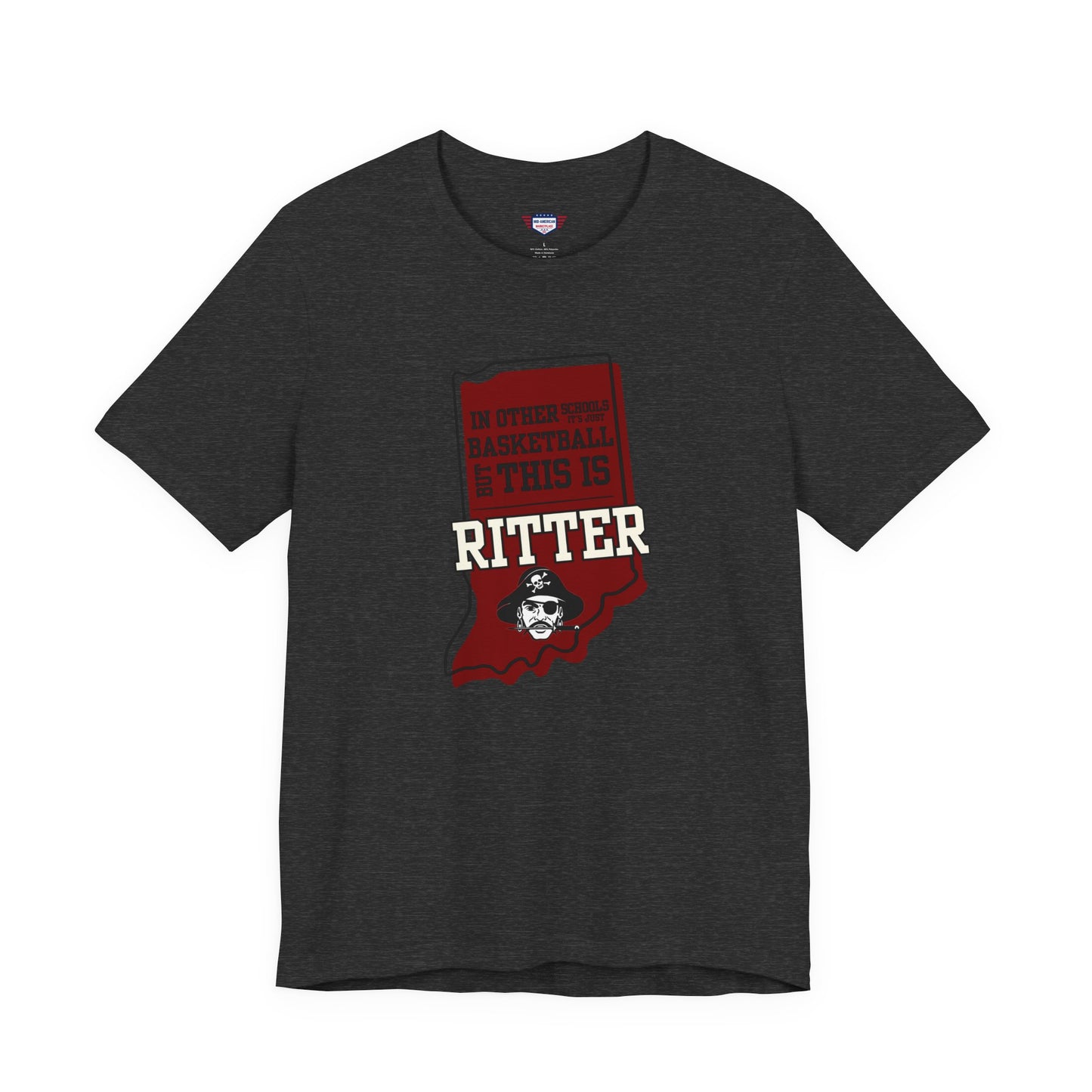 Adult Basketball Tee - Ritter Raiders