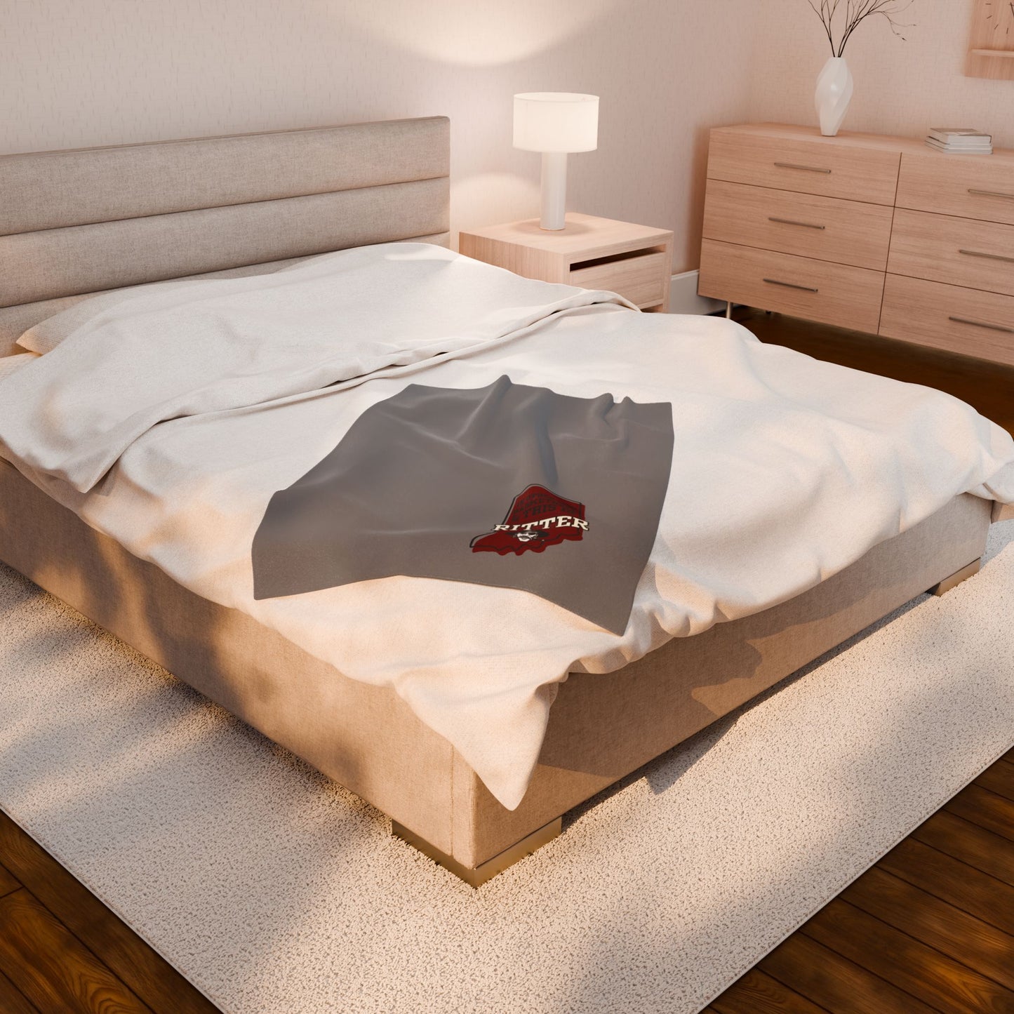 Velveteen Plush Bleacher Blanket - Ritter Raiders