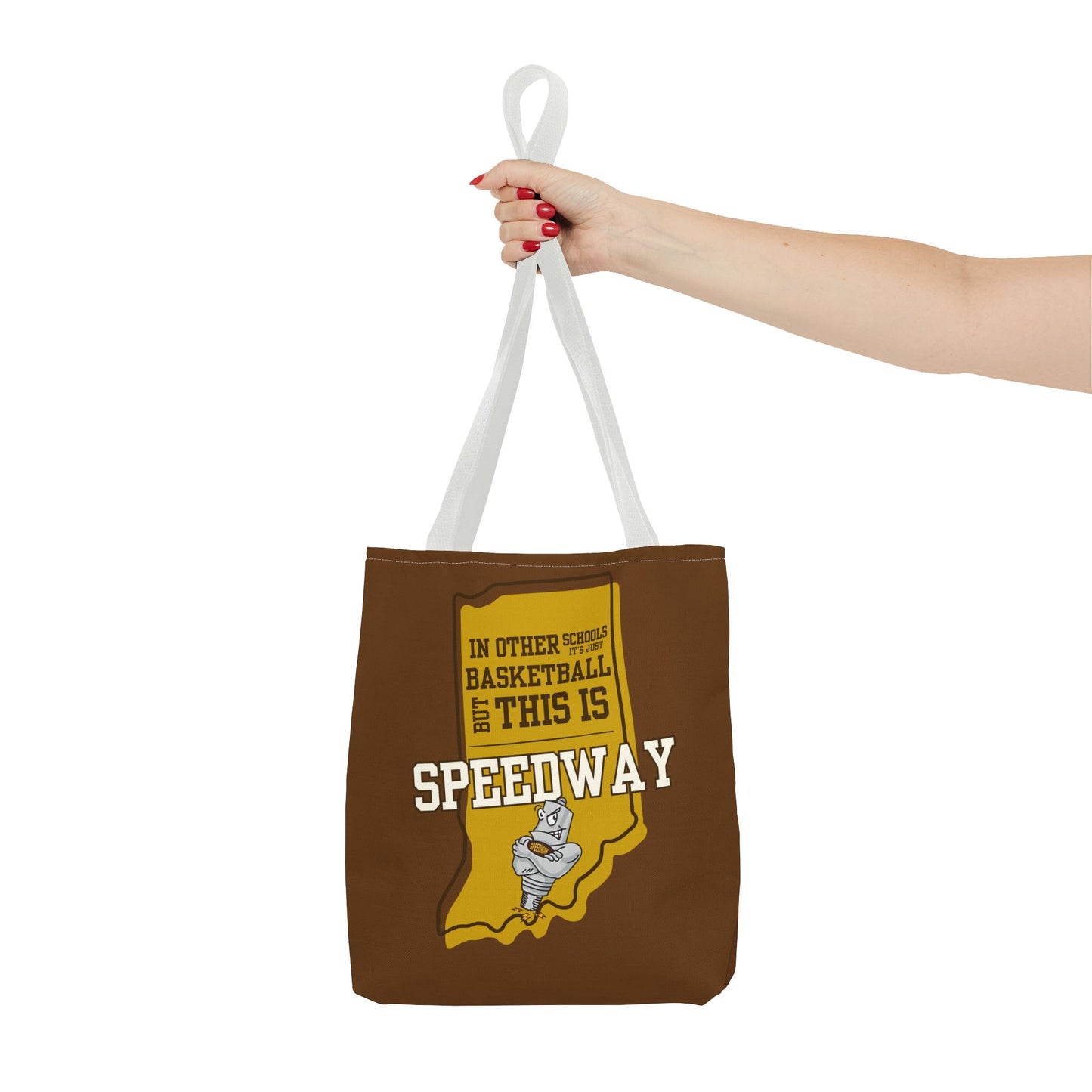 Basketball Tote Bag - Speedway Sparkplugs